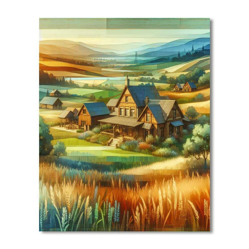 Charming Country Inn Paint By Color