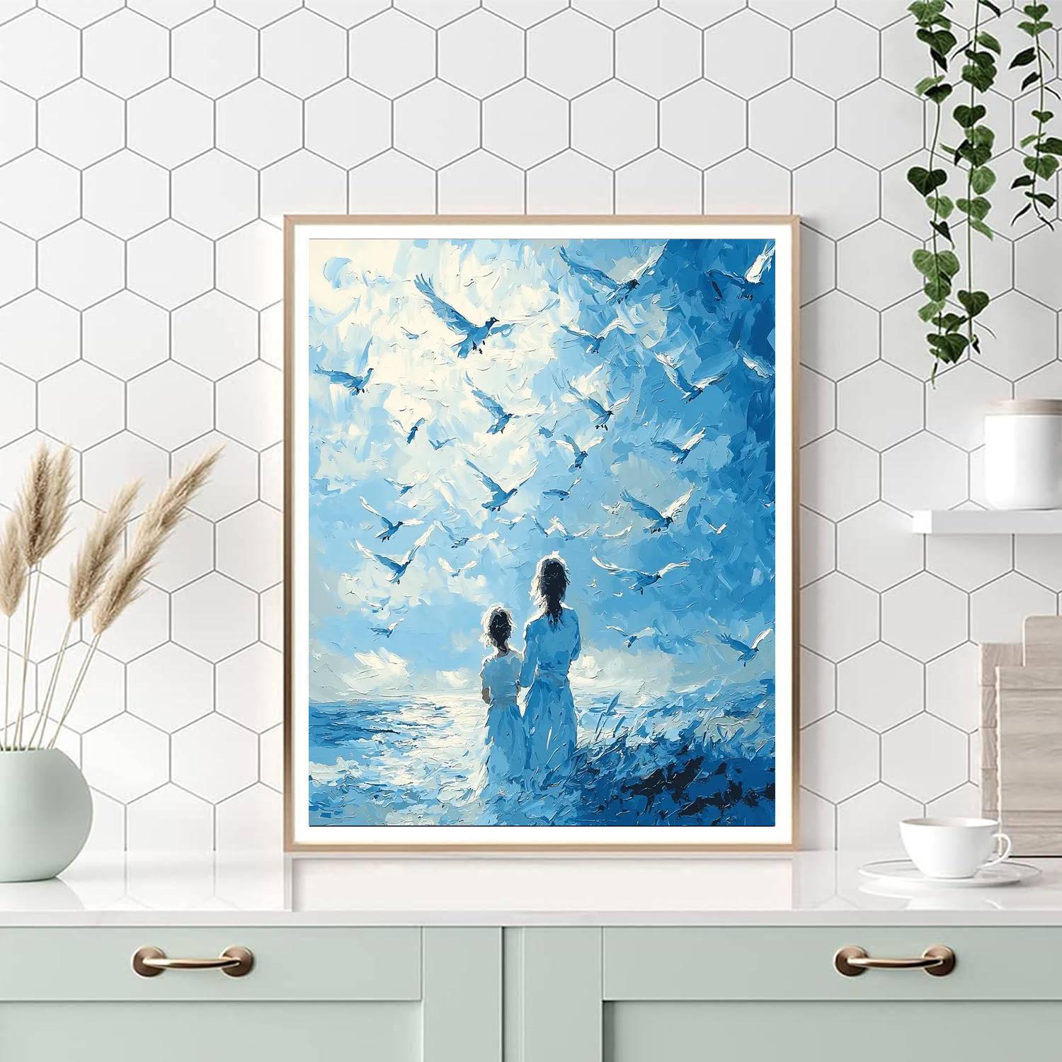 Wings Of Affection DIY Paint By Numbers