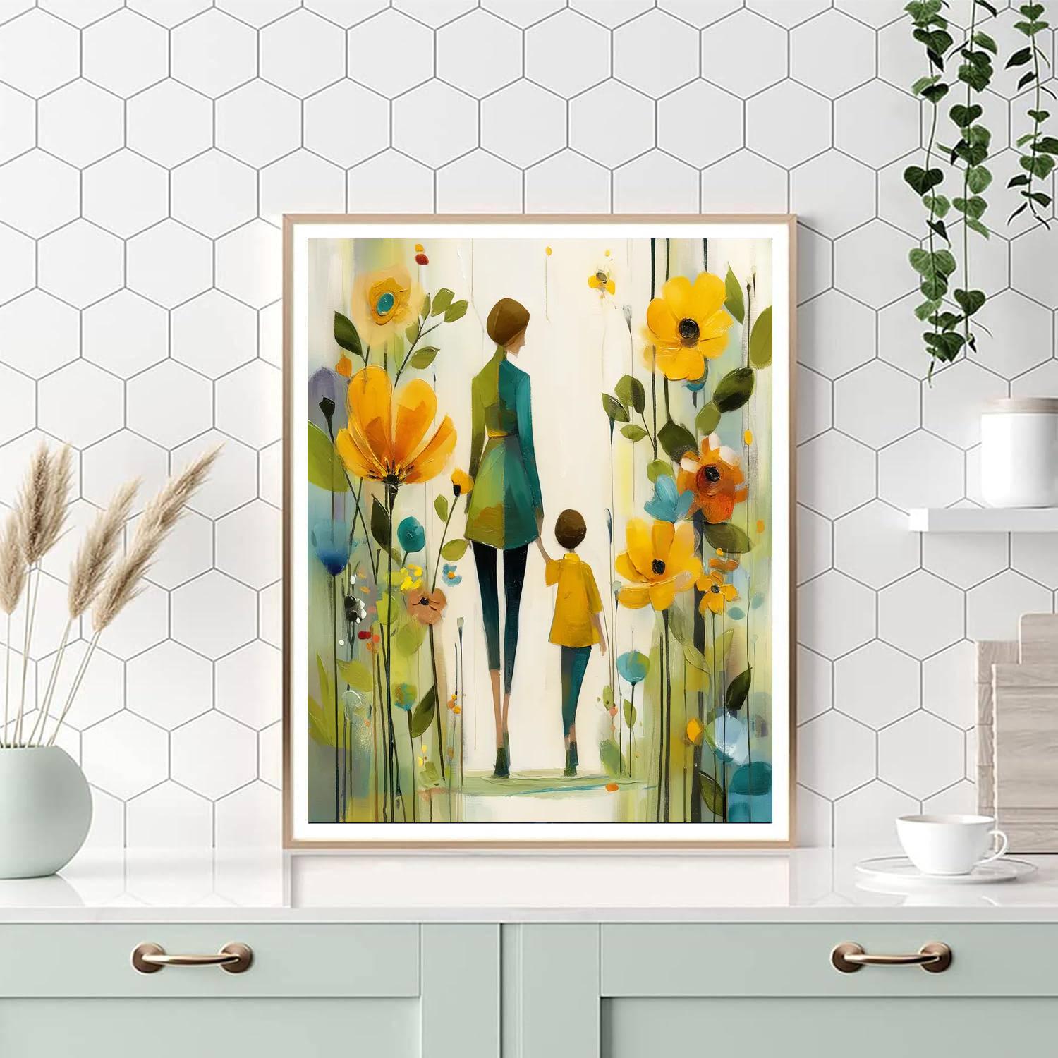 Summer Blossom Stroll Paint By Number