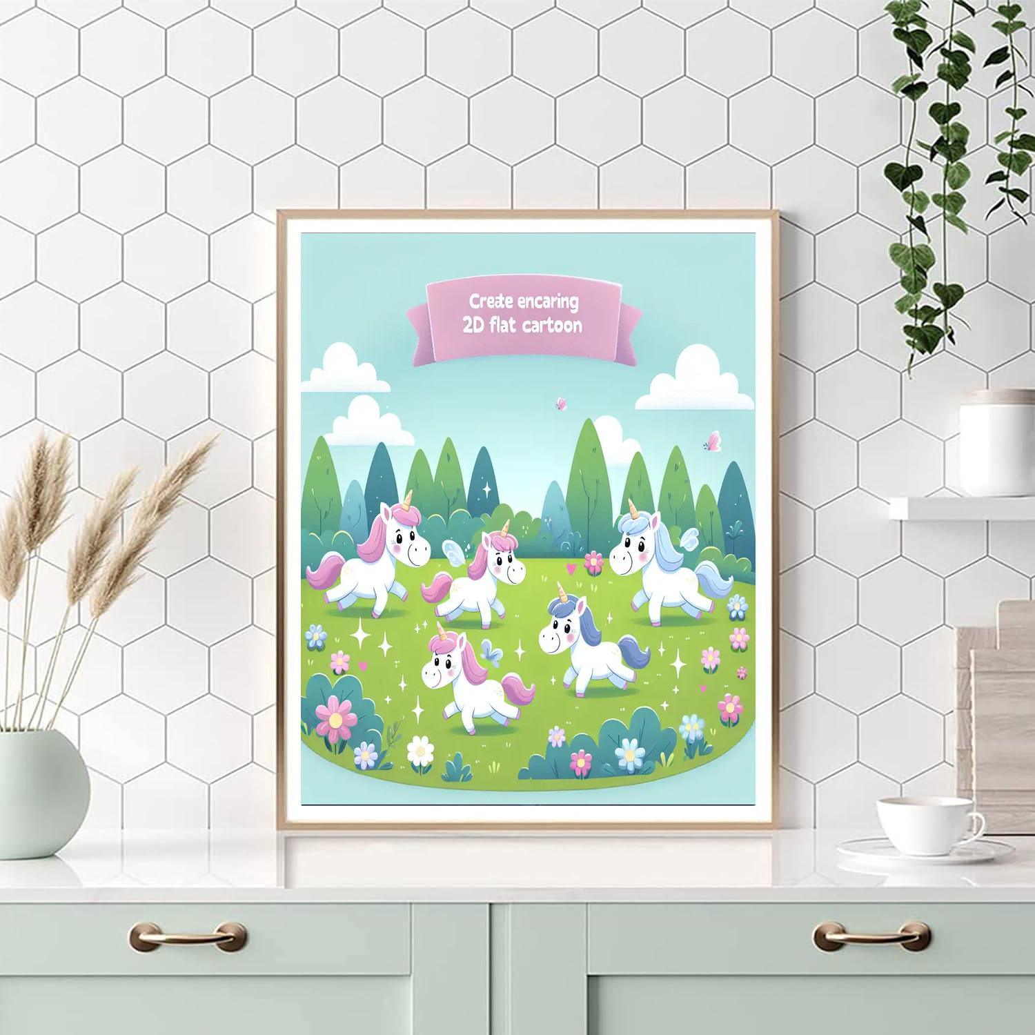 Magic Meadow Paint By Numbers