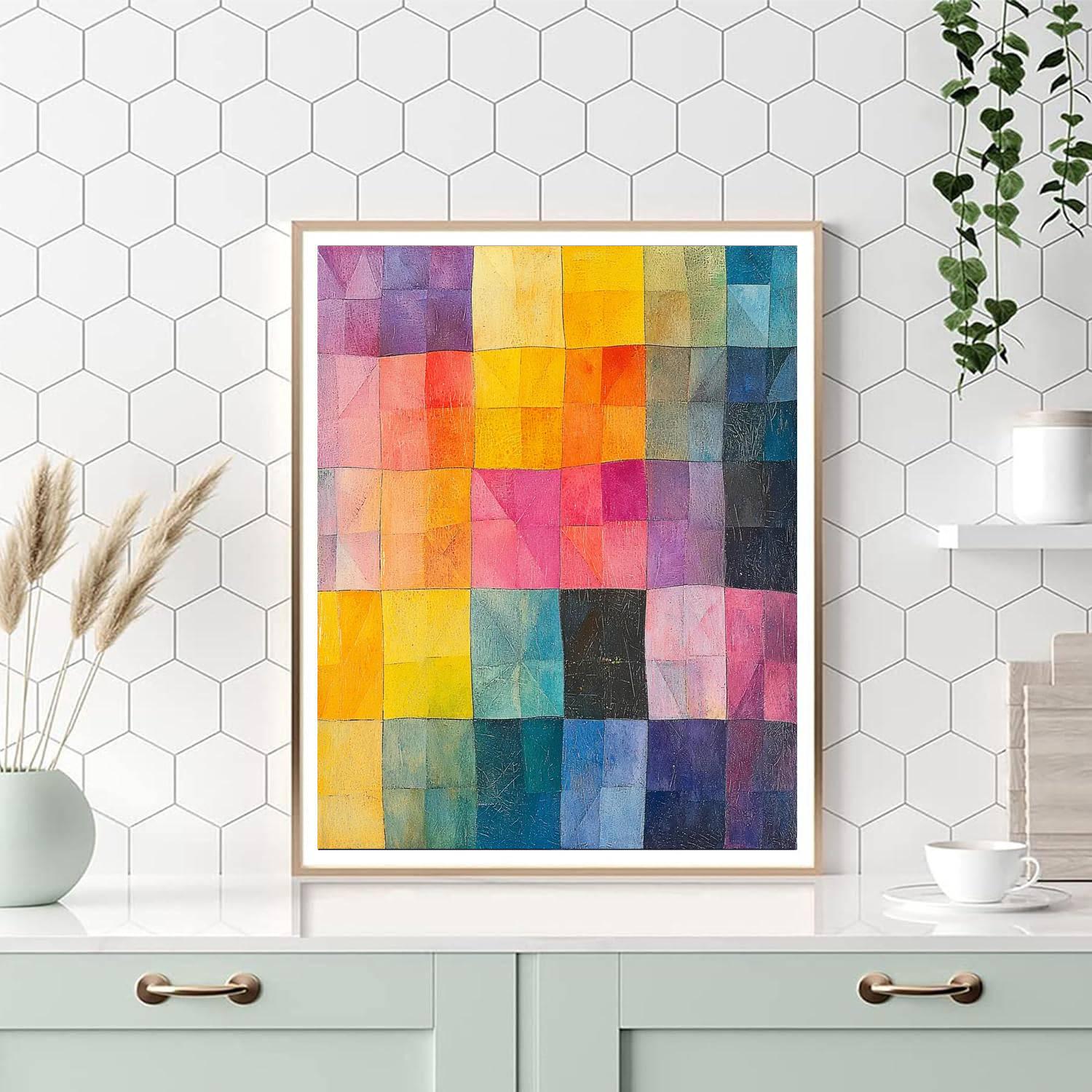 Paul Klee Inspired Symphonic Vibes  Numbered Painting Kits