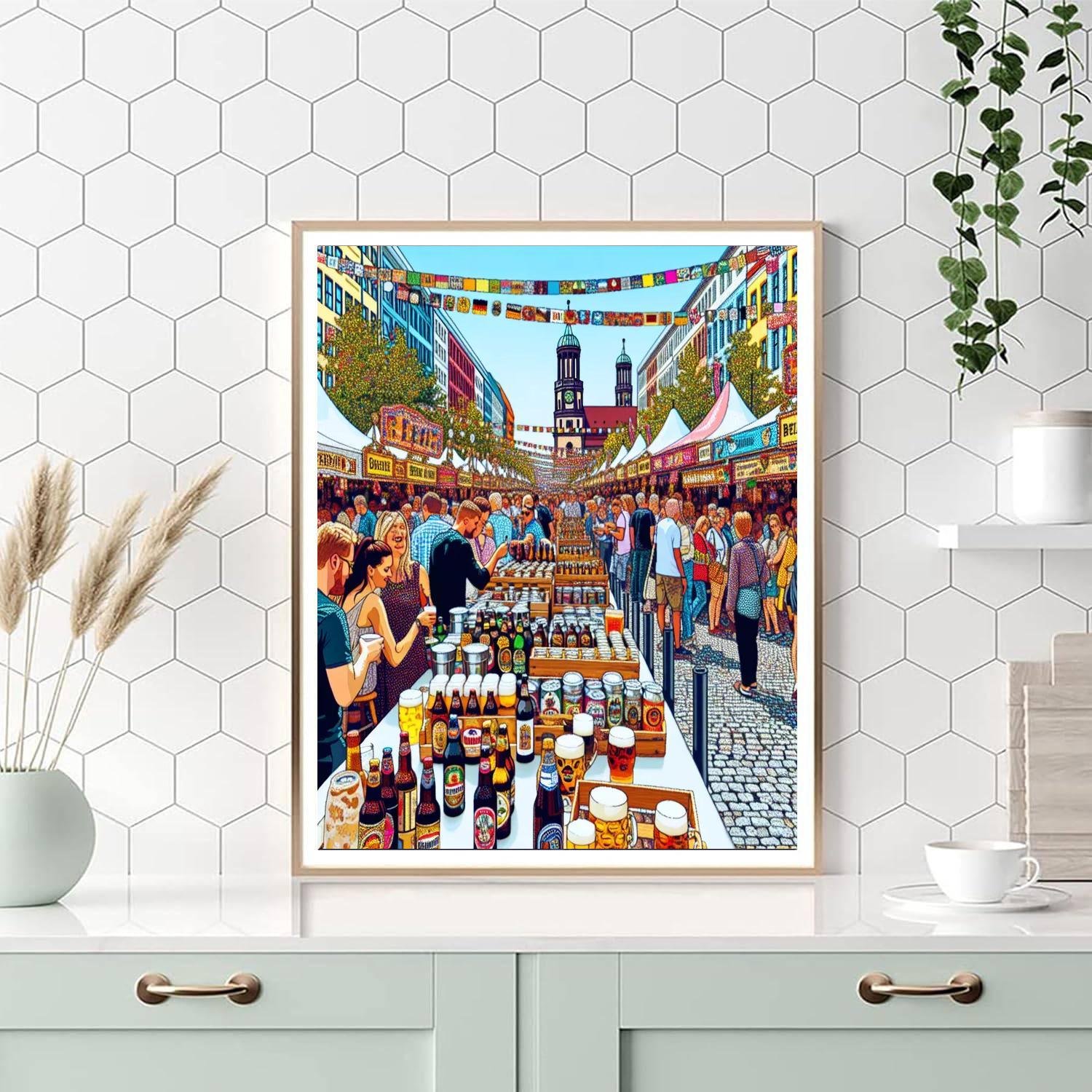 Berlin Beer Festival - Germany Paint By Numbers