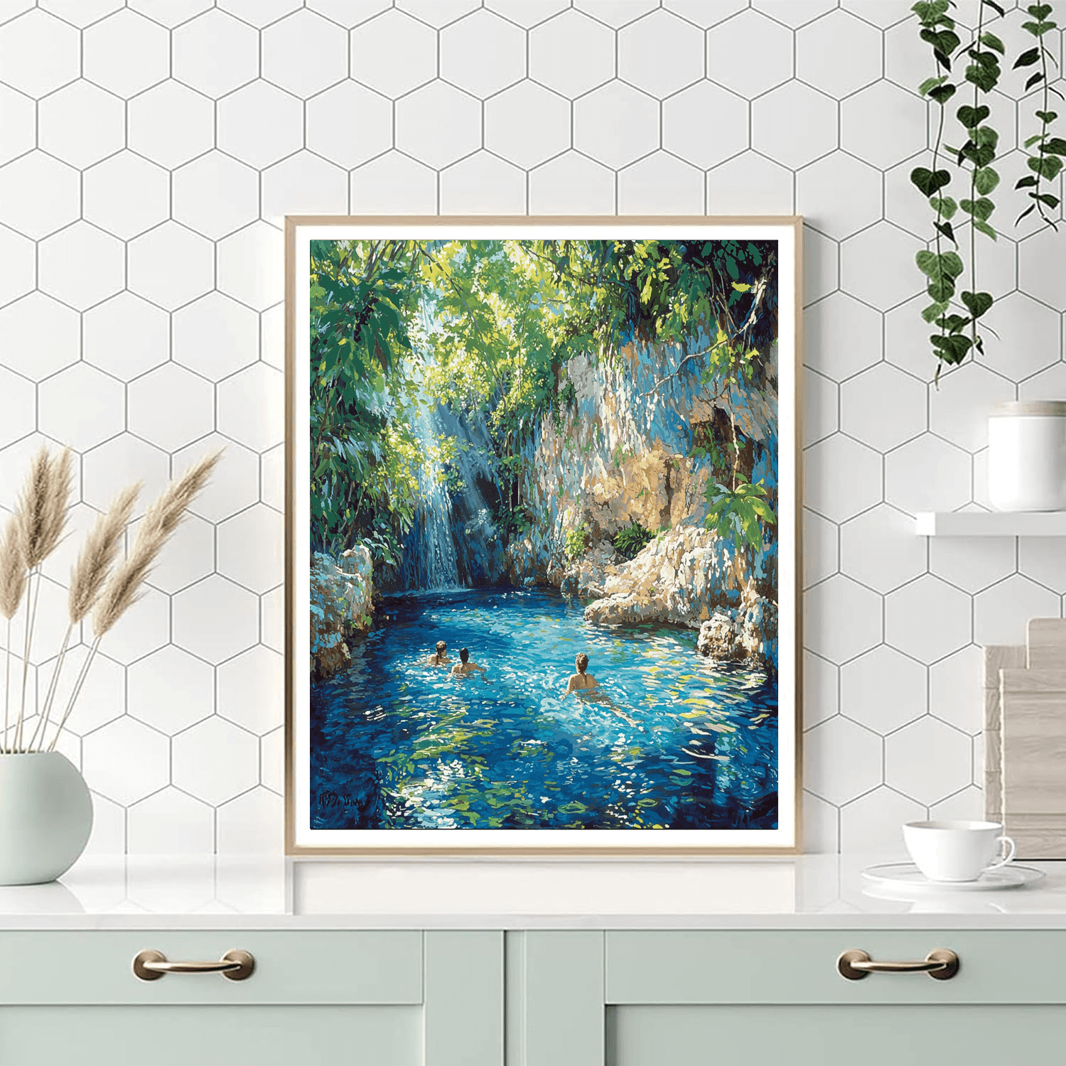 Cenotes Of Yucatán - Yucatán Peninsula Paint By Numbers Kits