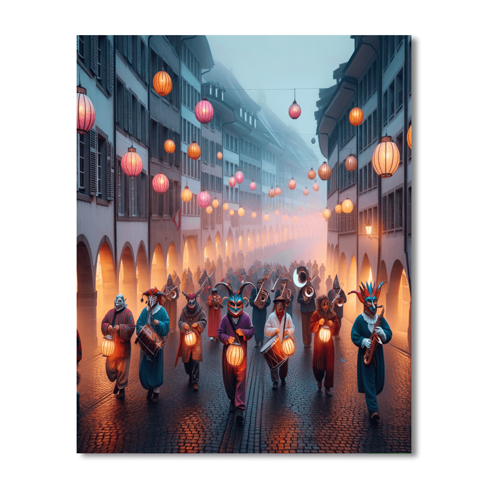 Fasnacht - Basel Paint By Number