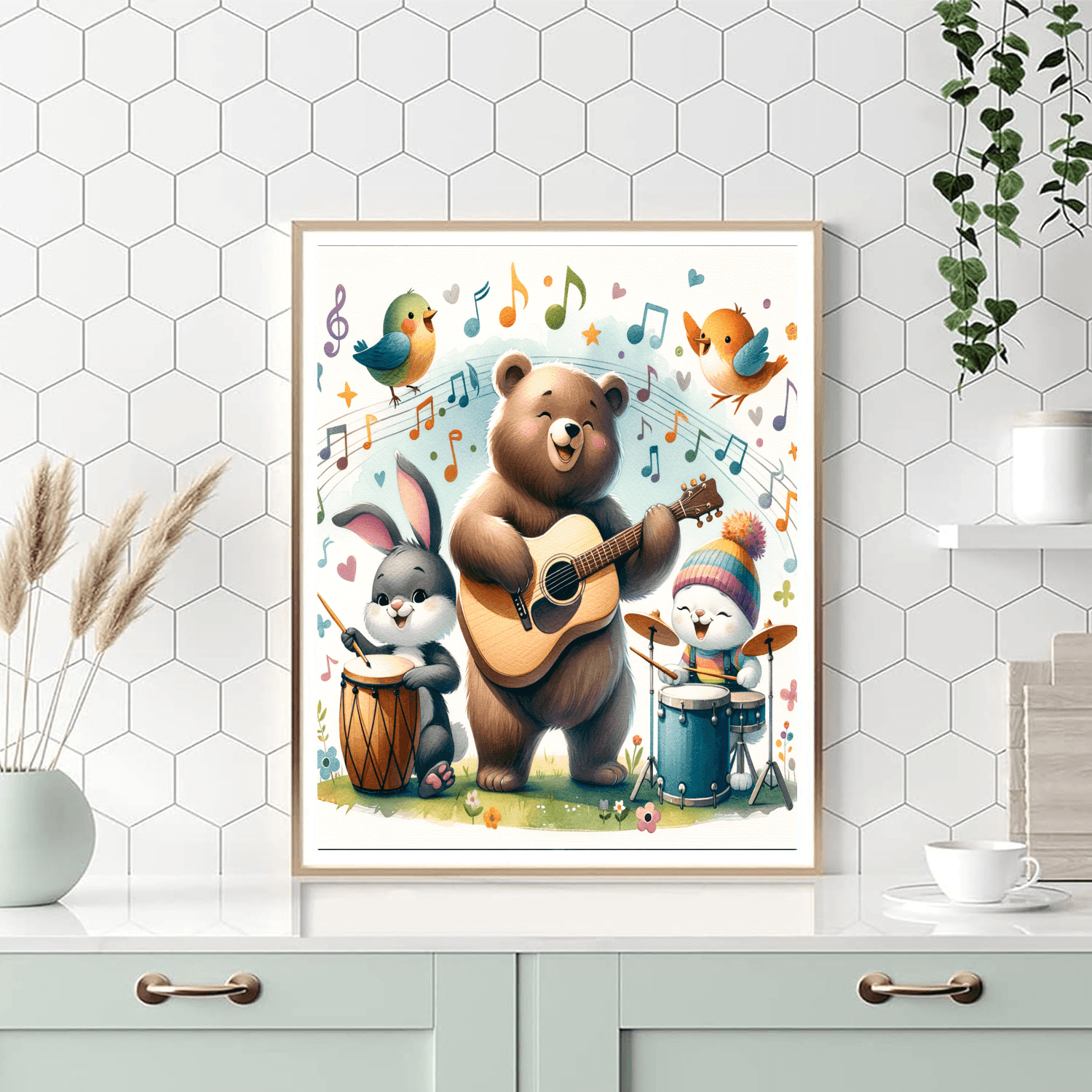 Cute Animal Band Paint By Color