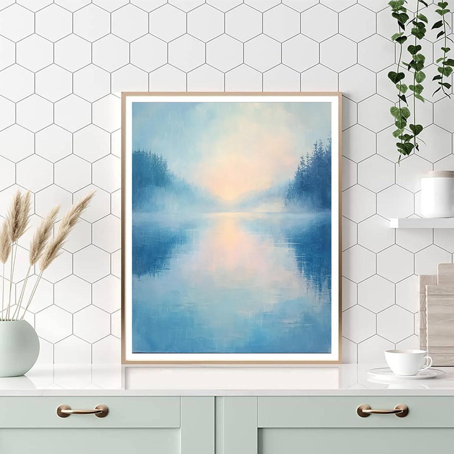 Edgar Degas Inspired Ethereal Dance Of Mist  Paint By Color