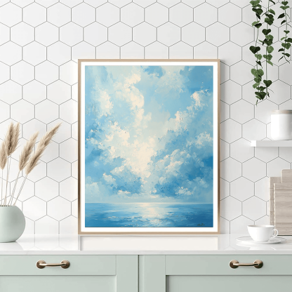 John Constable Inspired Chasing Clouds  Painting By Numbers Kit