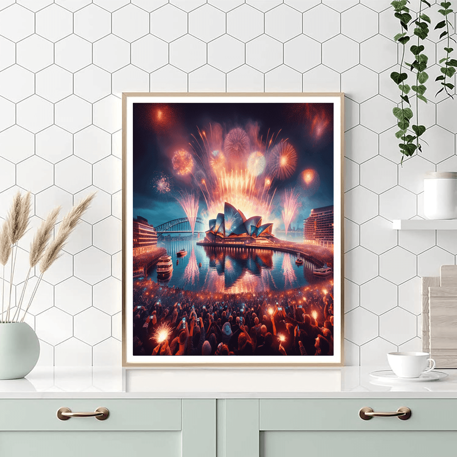 New Year's Eve In Sydney - Australia Paint By Numbers Kits