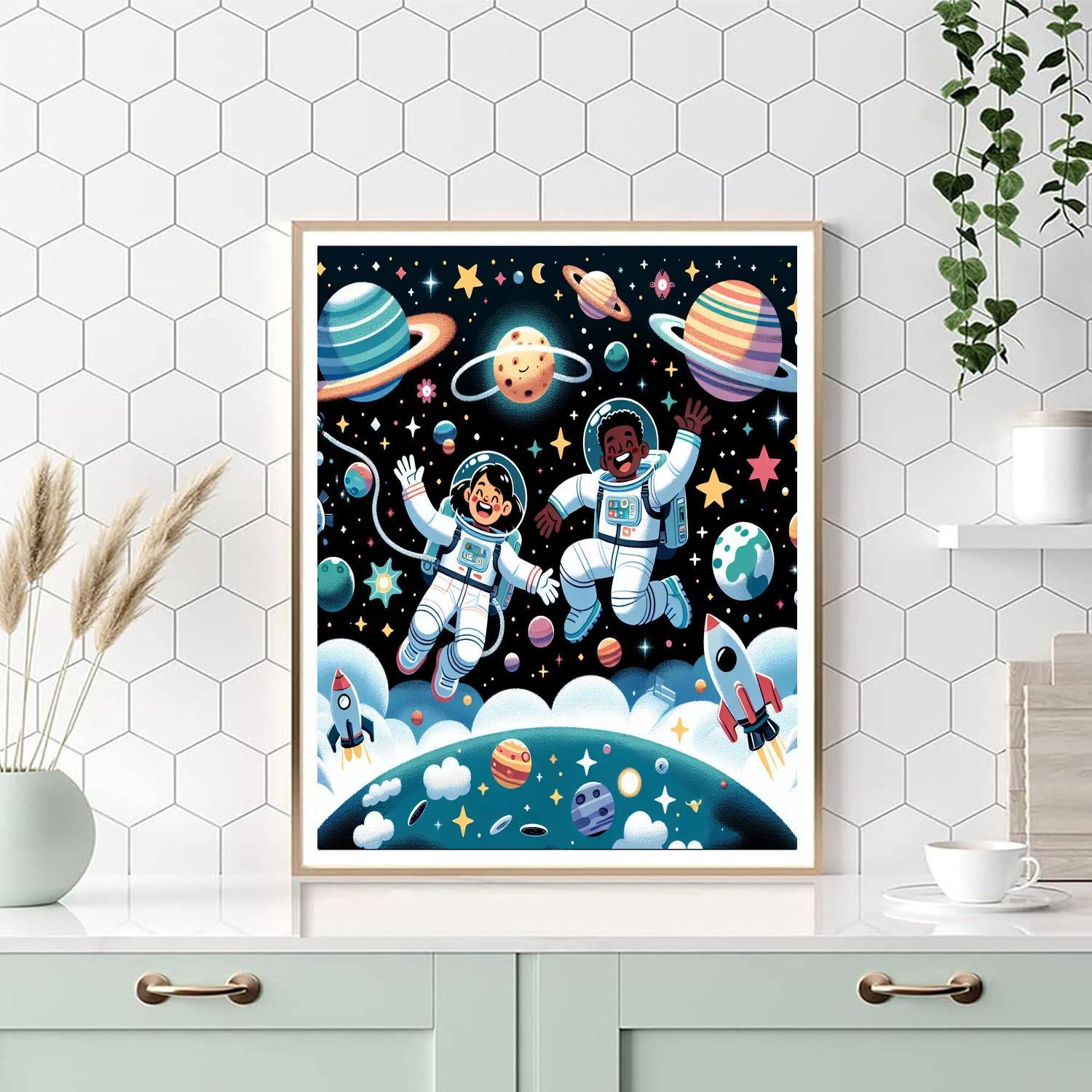 Epic Adventures In Space Paint By Color