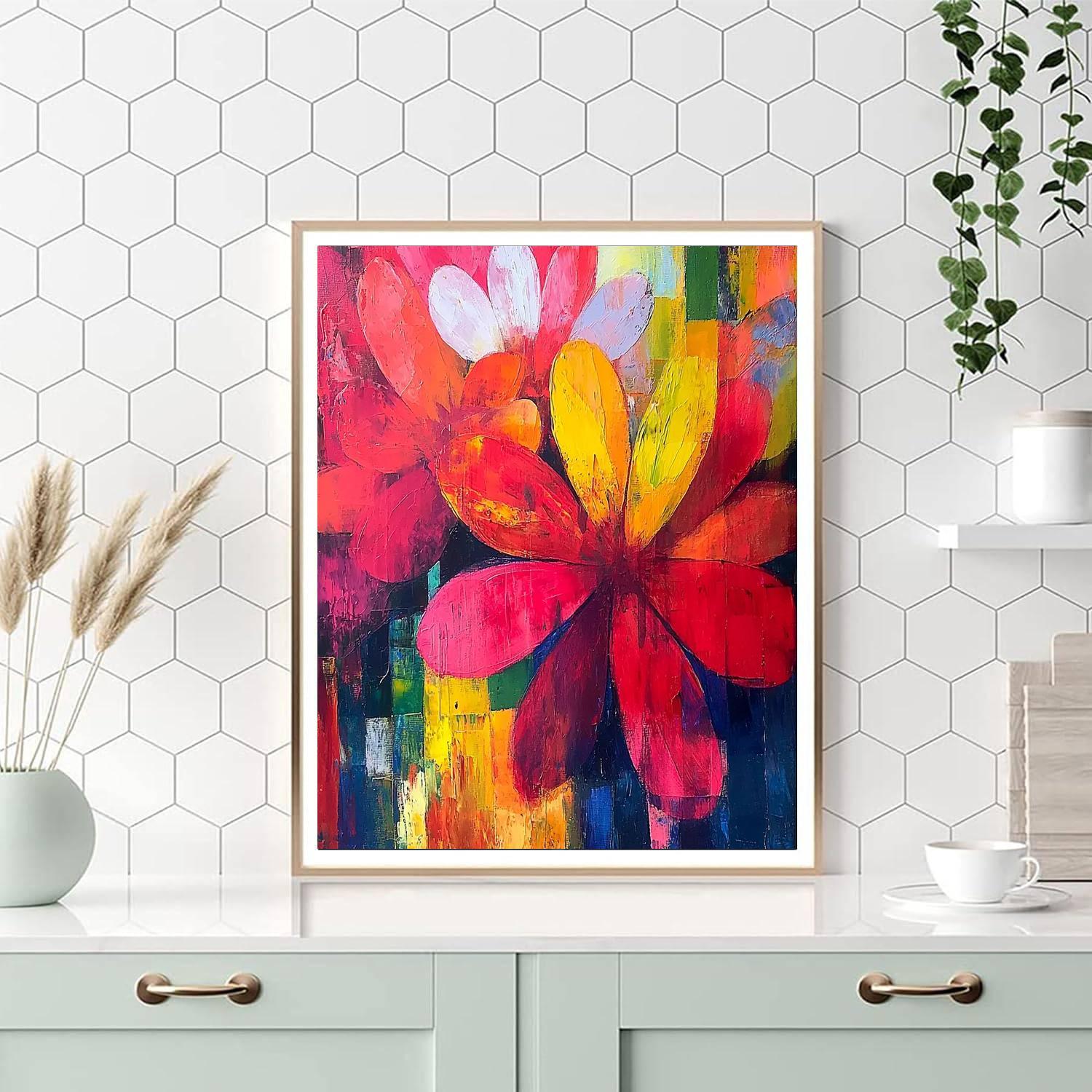 Frida Kahlo Inspired Resilient Spirits  Painting By Numbers Kit