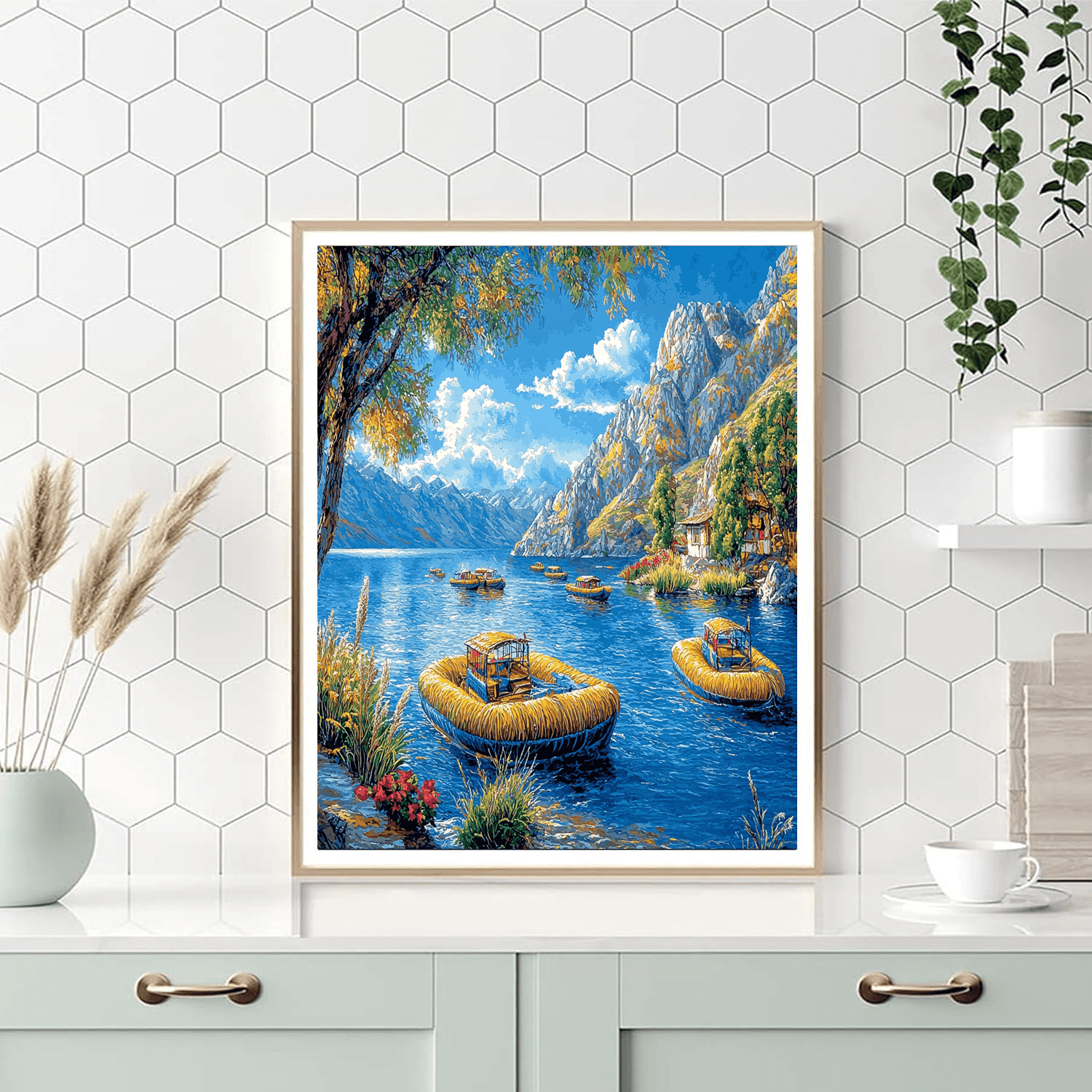 Lake Titicaca Numbered Painting Kits