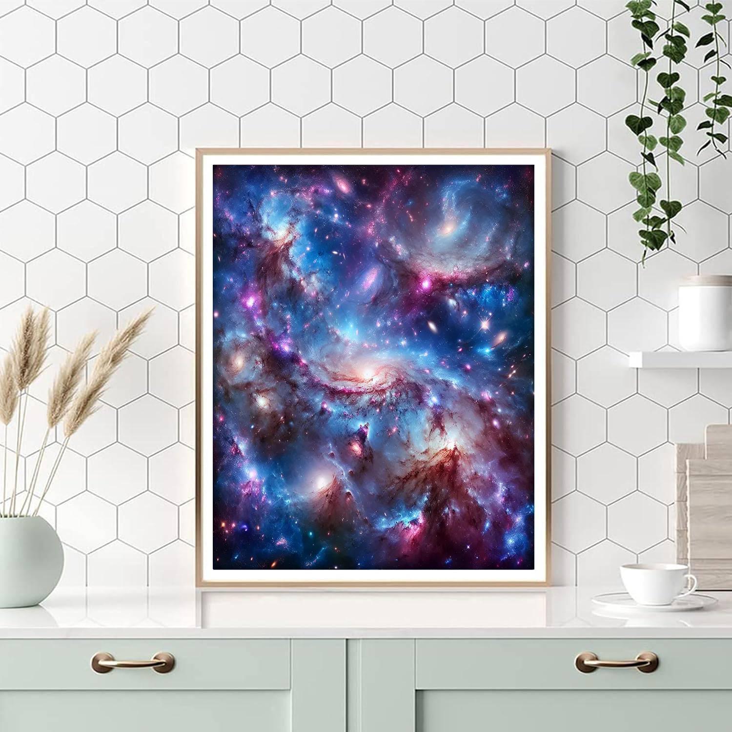 Eternal Cosmos Exploration Paint By Color
