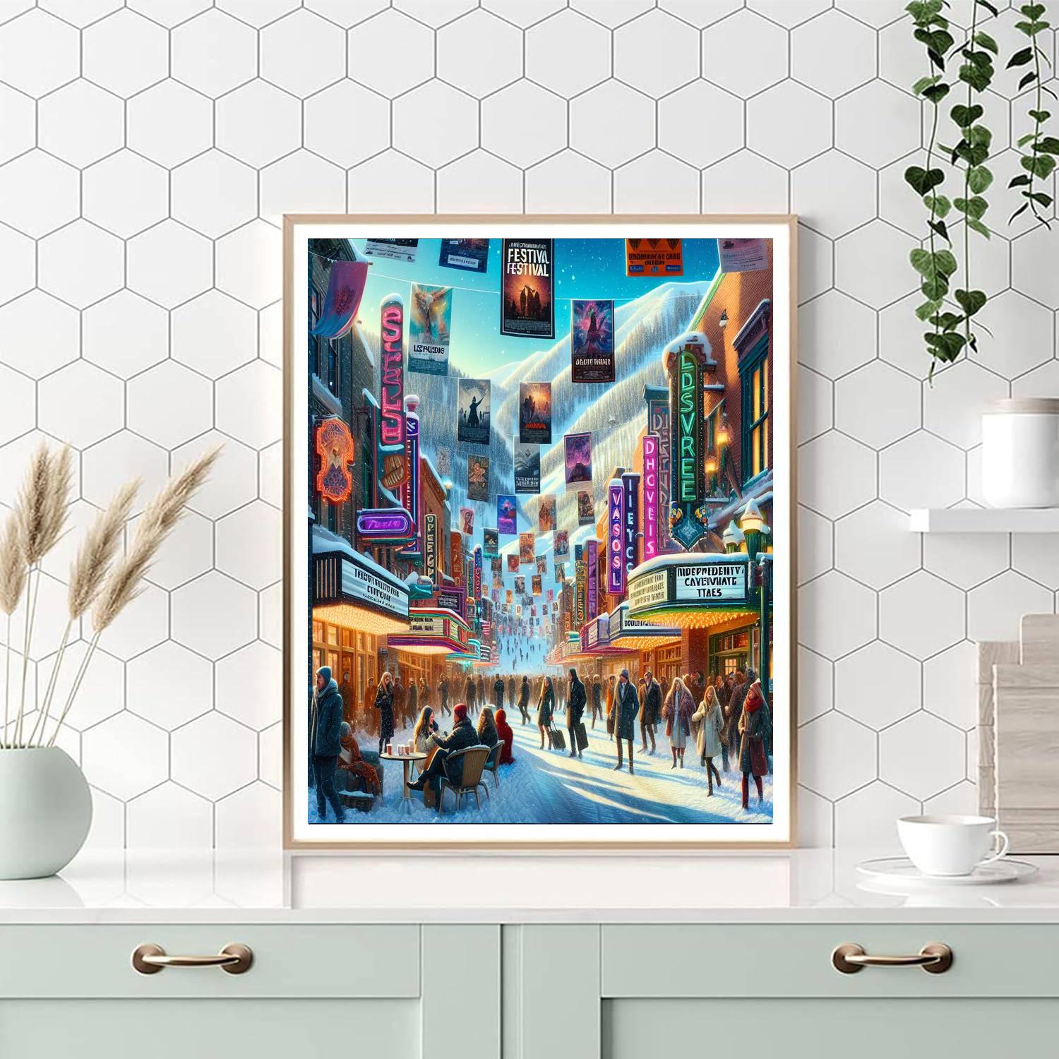 The Sundance Film Festival - Park City, Usa Numbered Painting Kits