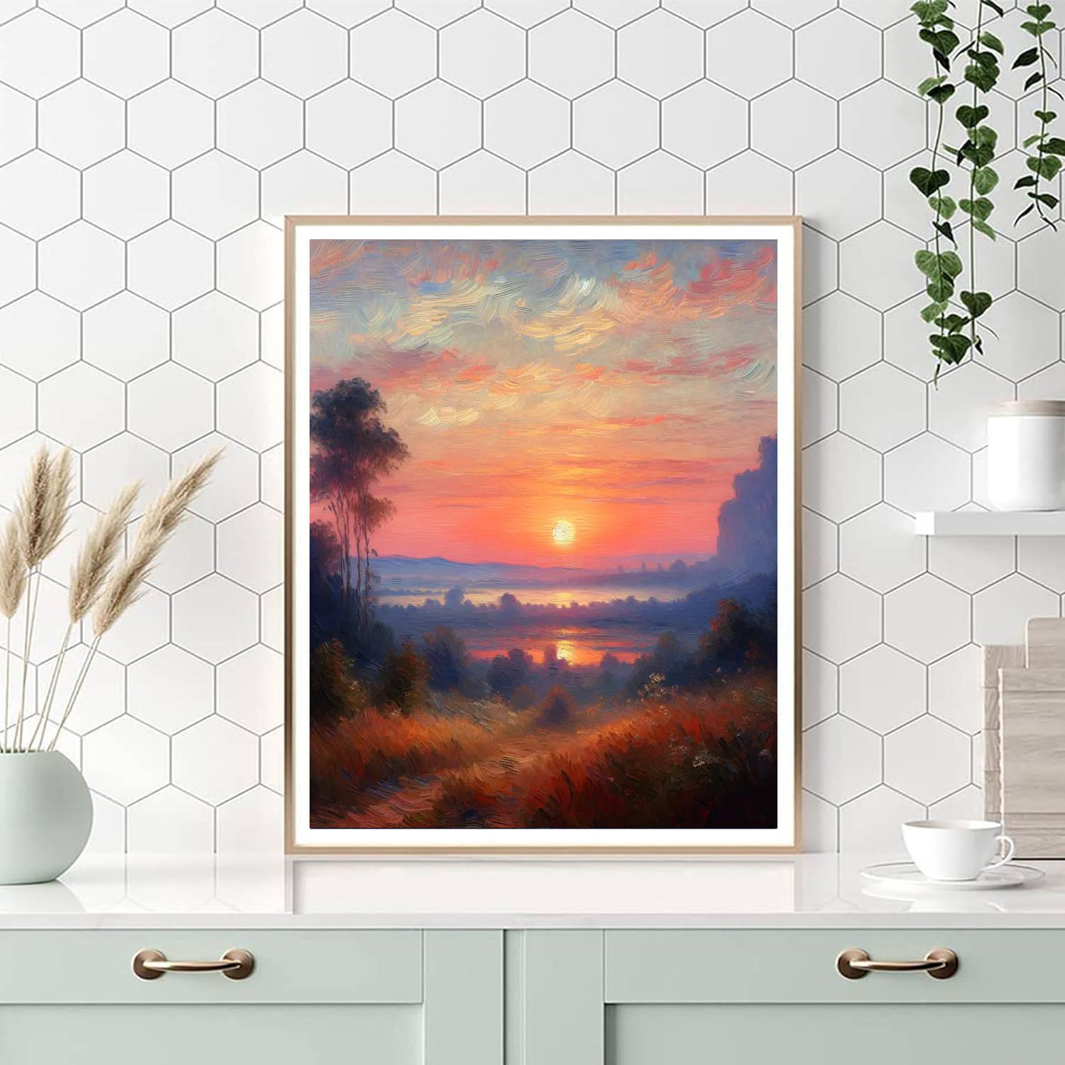 Horizon Dreams Number Painting