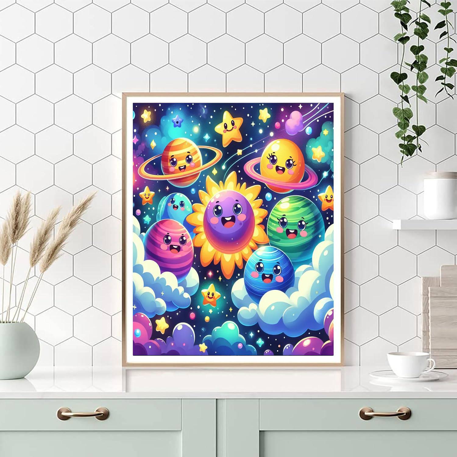 Giggle Galaxy Numbered Painting Kits