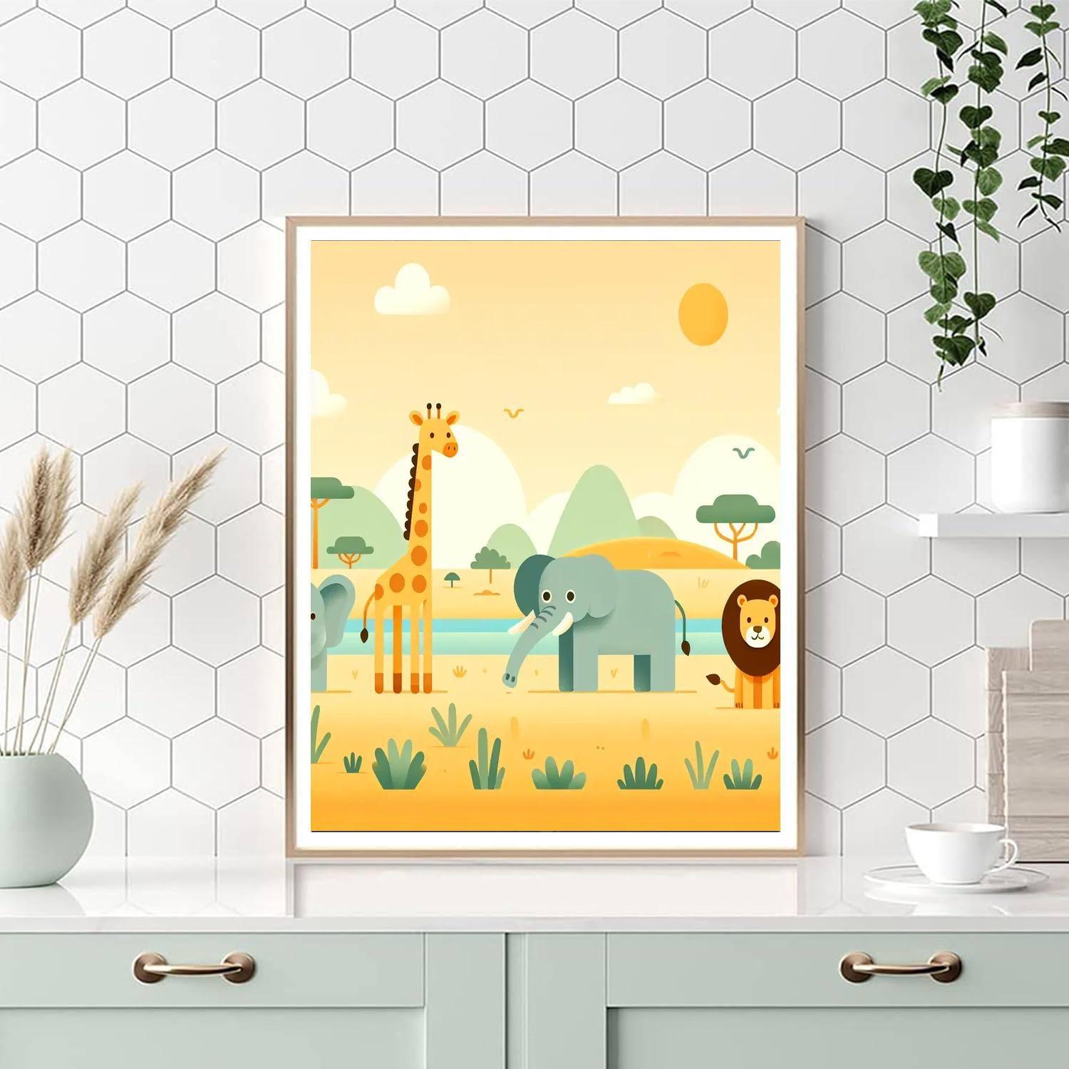 Safari Expedition Wonders Paint By Numbers Kits