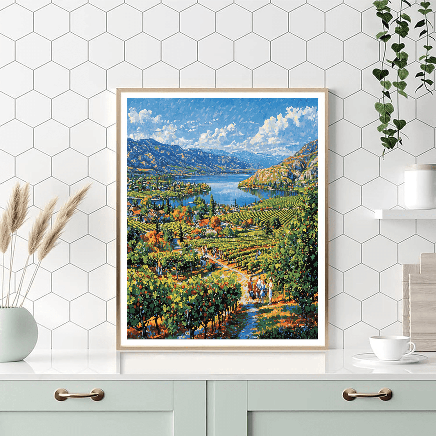 Okanagan Valley DIY Paint By Numbers