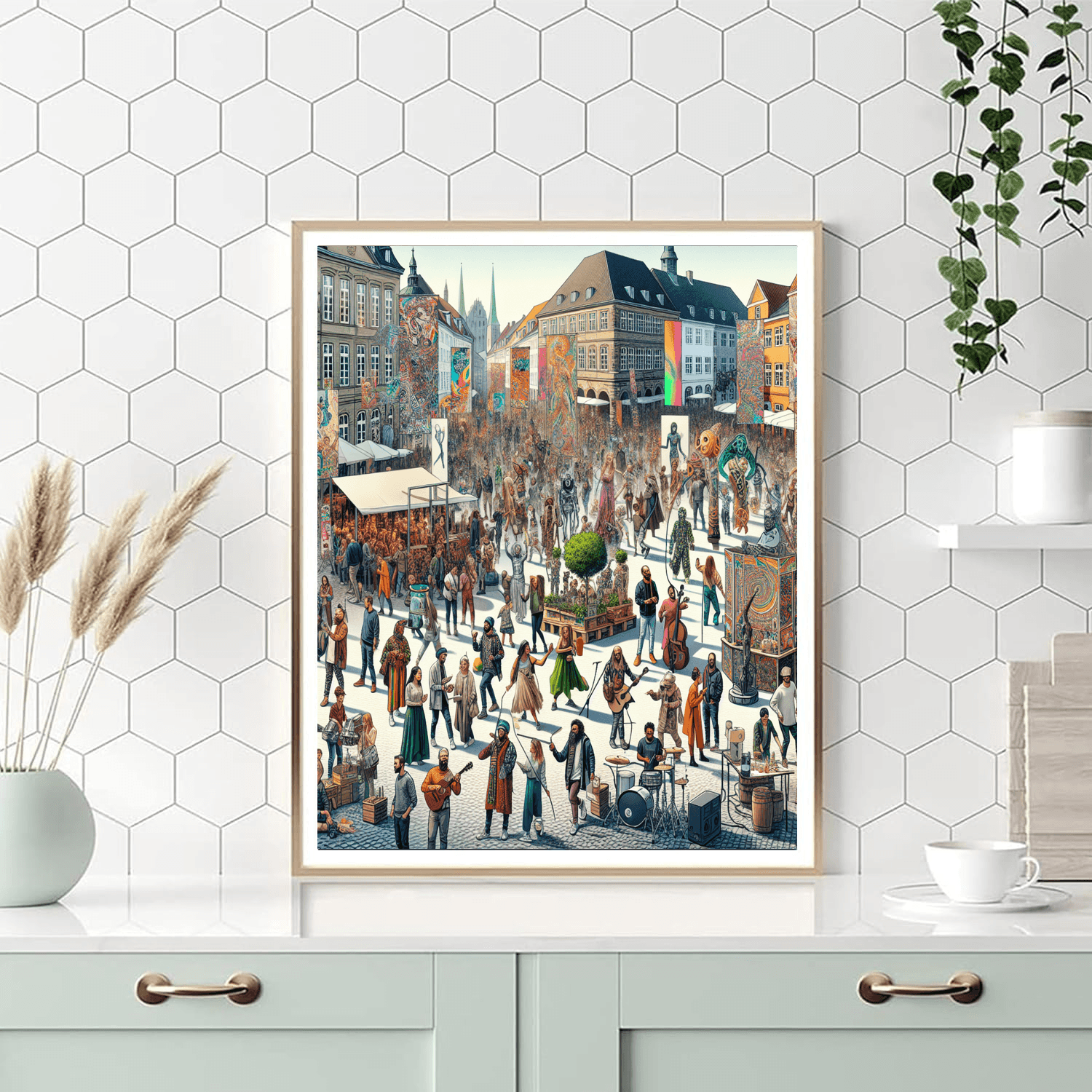 Aarhus Festival - Aarhus, Denmark Number Painting