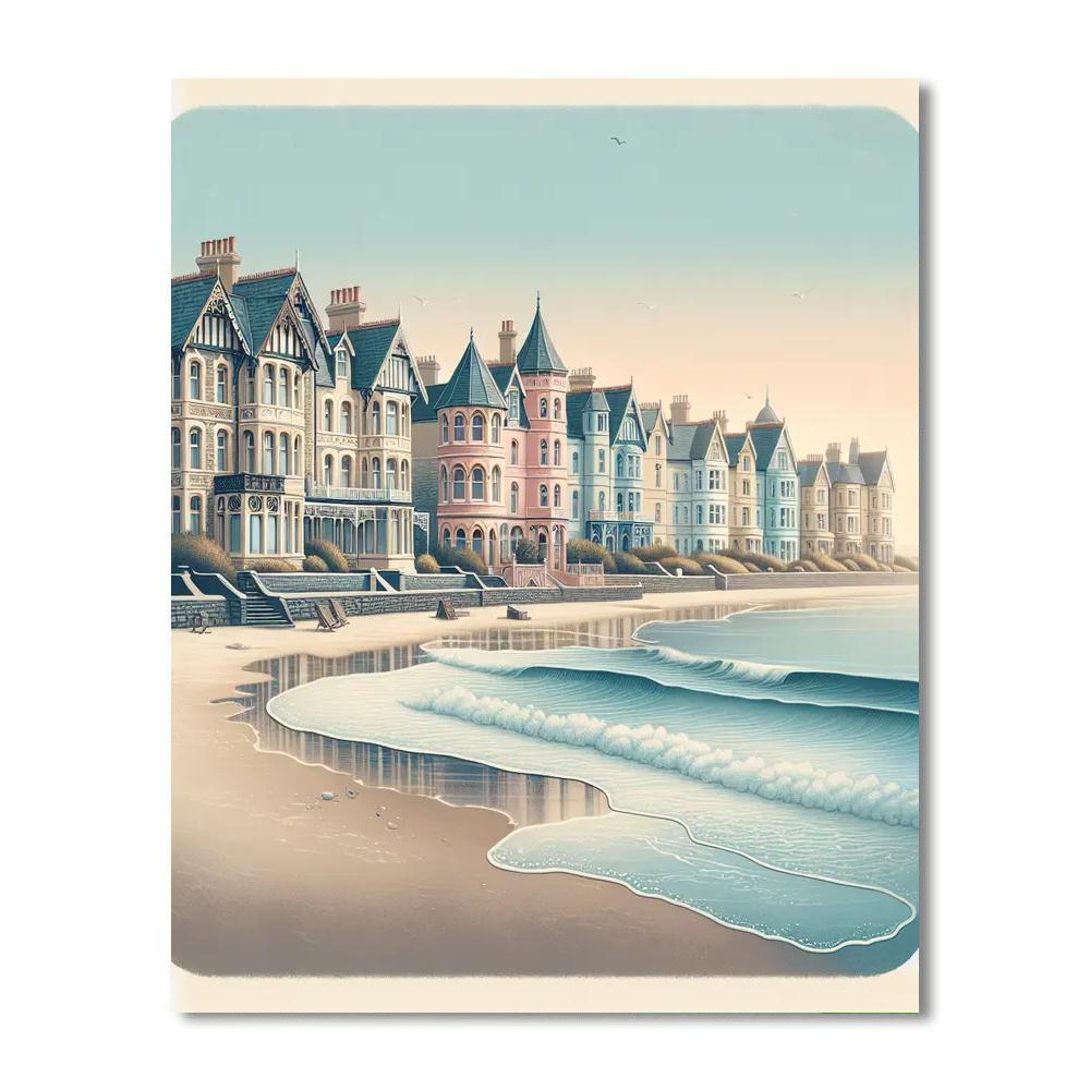 Victorian Seaside Dreamscape Paint By Number
