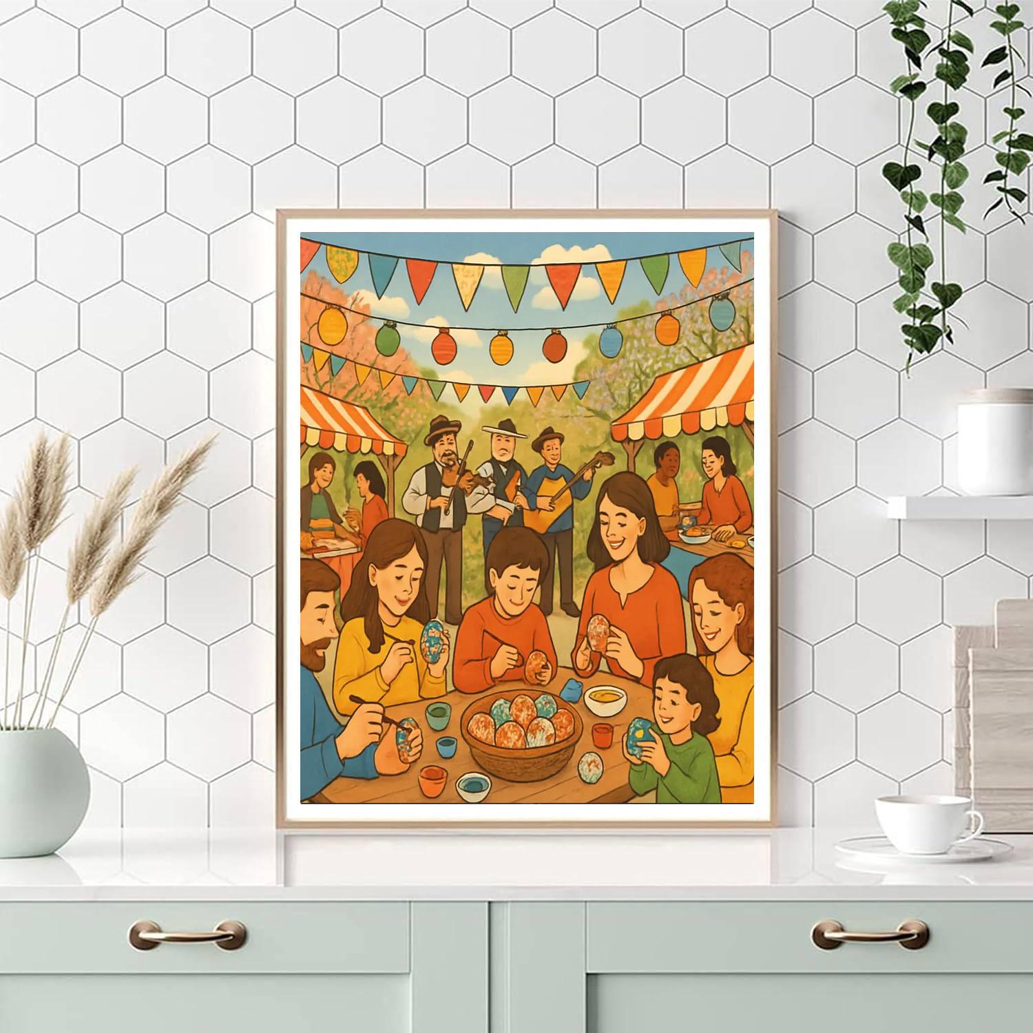 Ovo Festival - Bulgaria Painting Number Kit