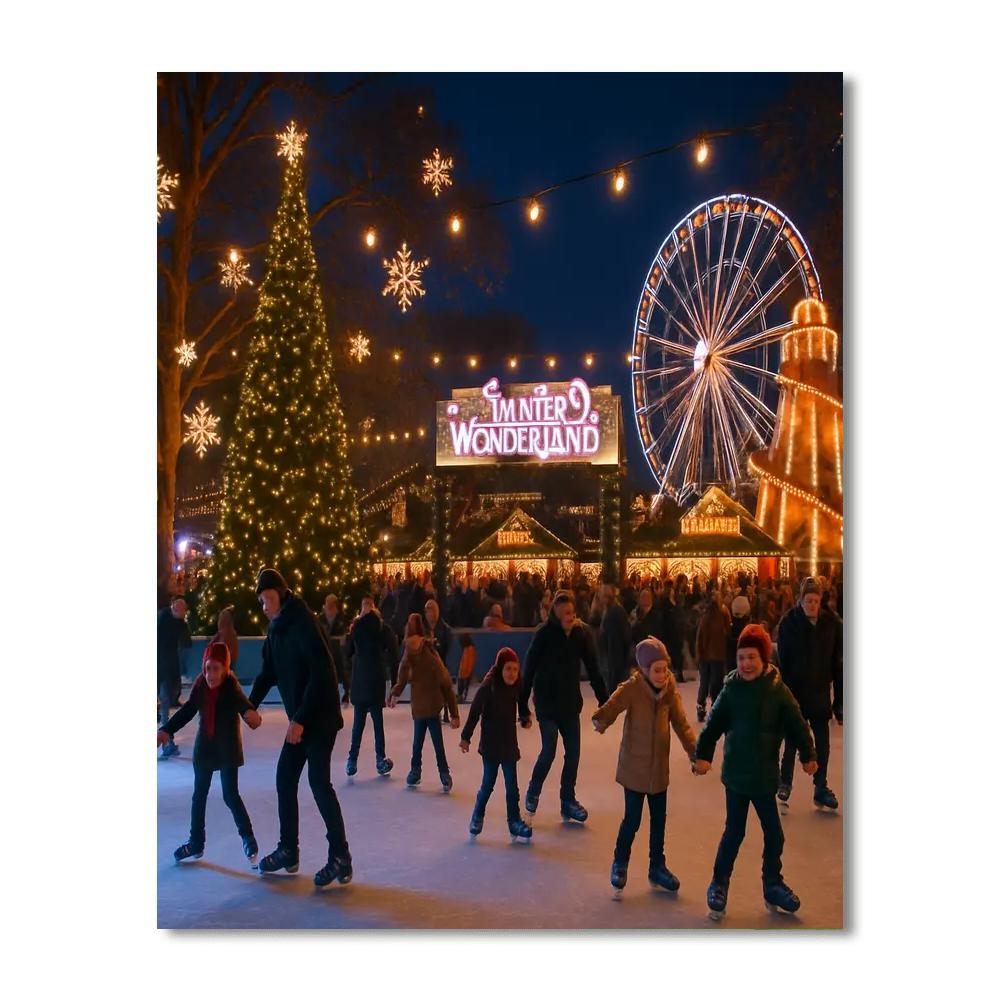 Winter Wonderland - England Paint By Numbers Kits