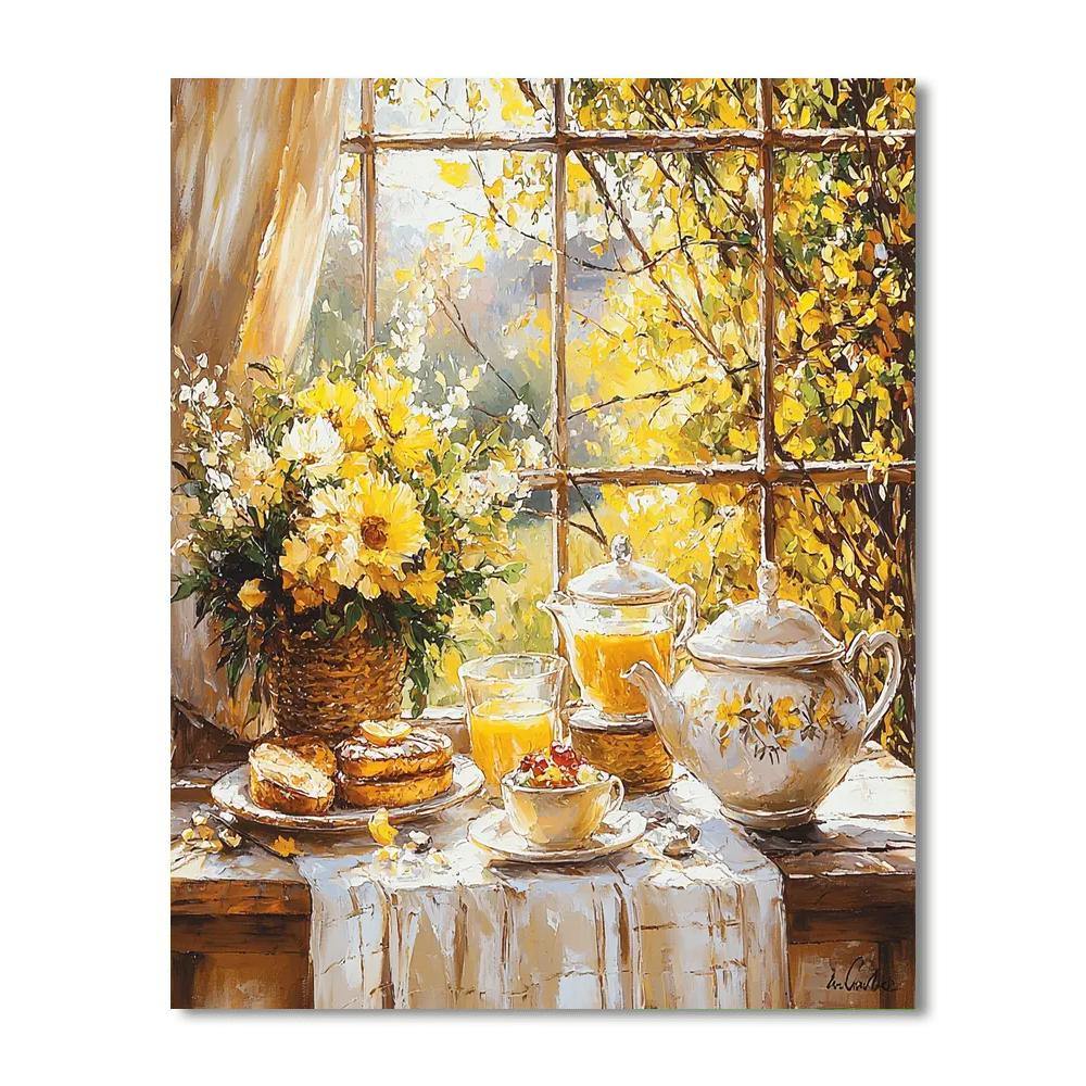 Morning Sunlight Painting By Numbers Kit