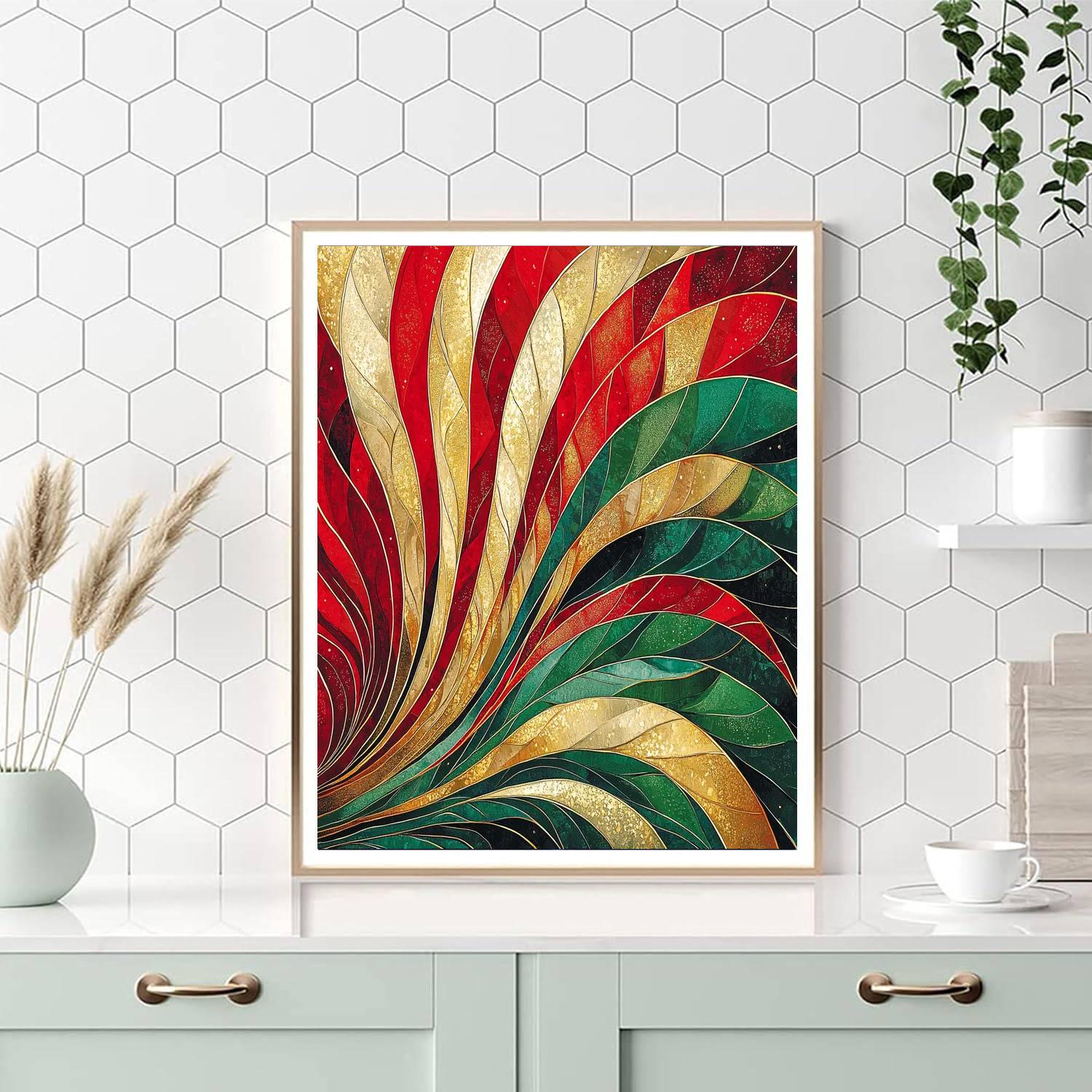 Gustav Klimt Inspired Whirling Patterns  Paint By Numbers Kits