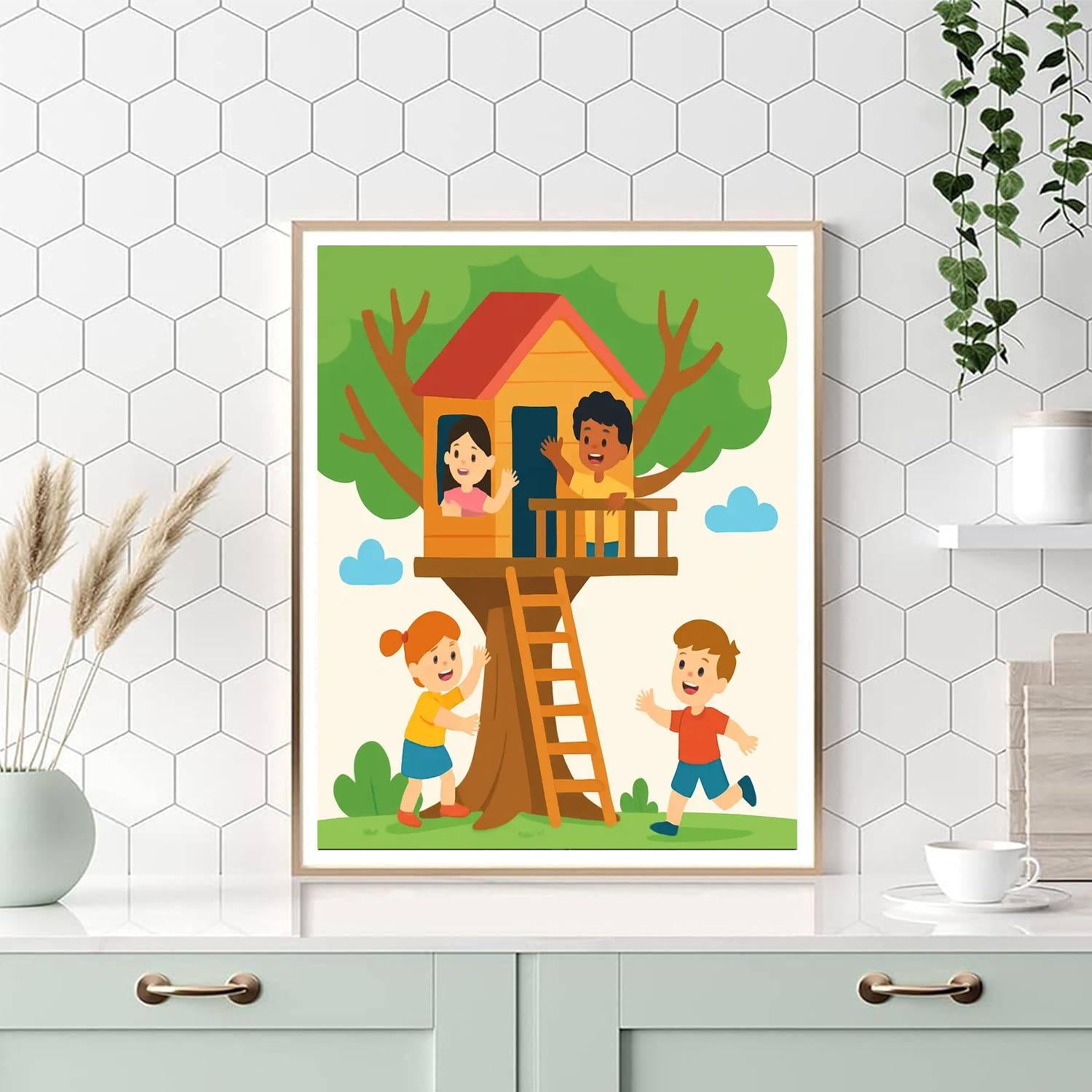 The Treehouse Adventure Paint By Number