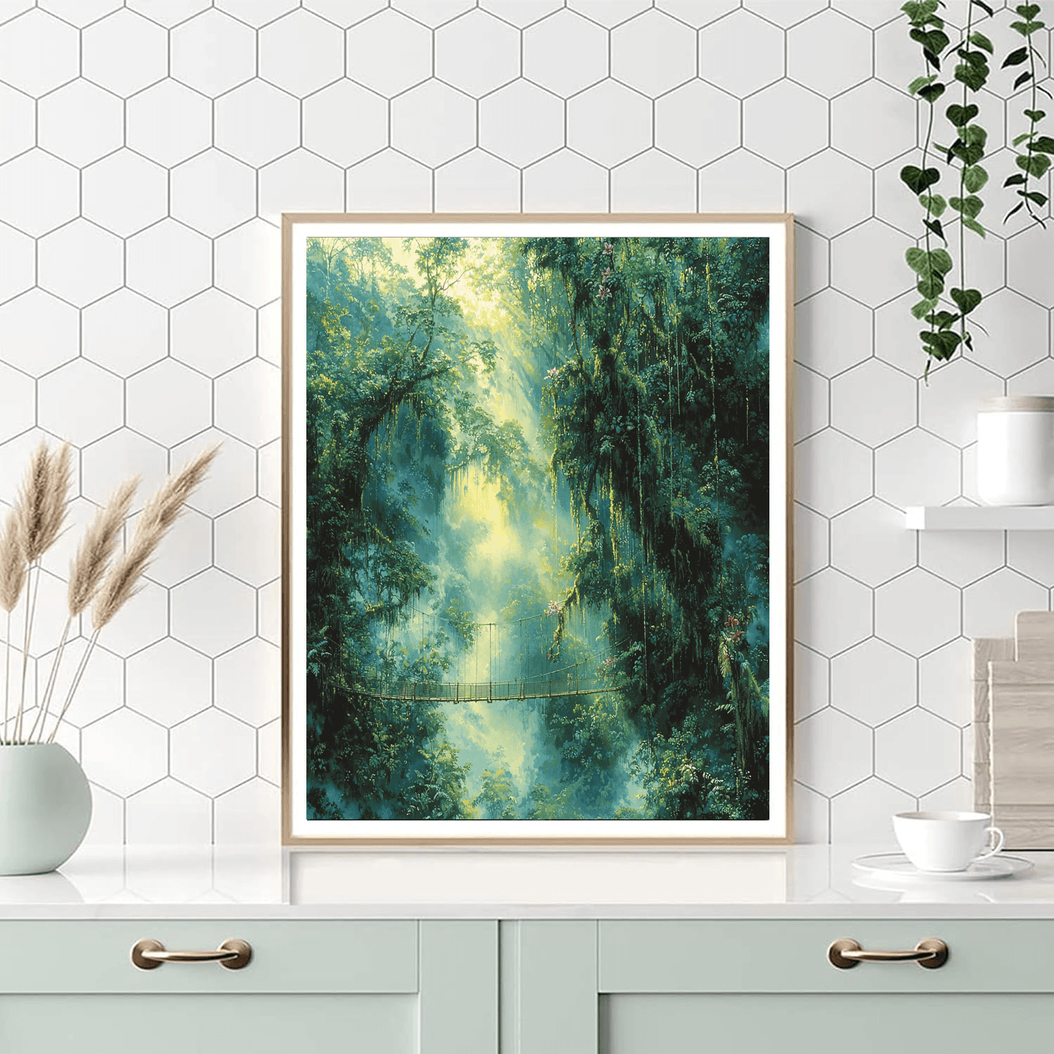 Monteverde Cloud Forest - Costa Rica Paint By Numbers Kits