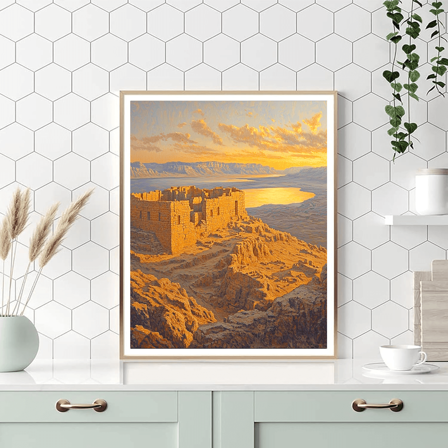 Masada Fortress Paint By Numbers Kits