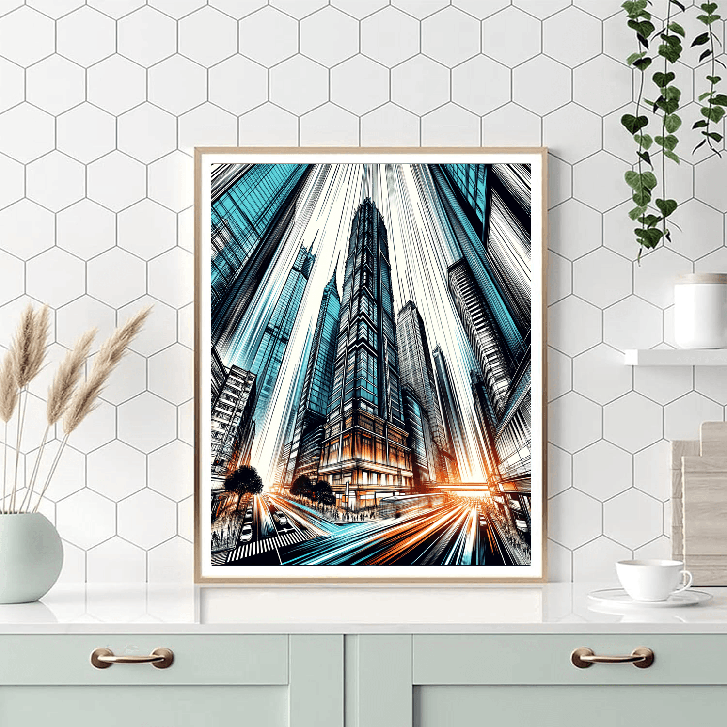 Grand Cityscape Vision Paint By Number