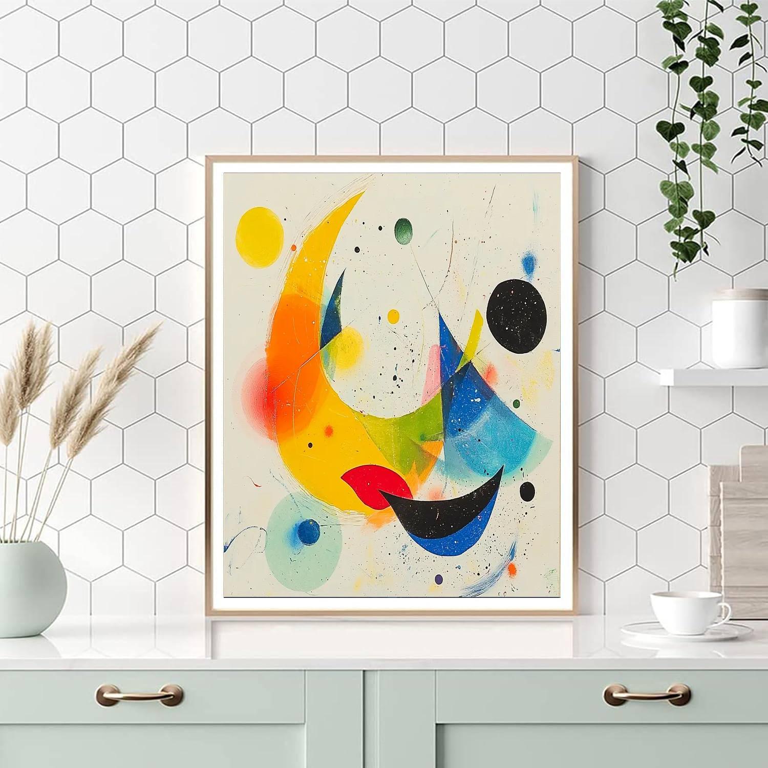 Joan Miró Inspired Enchanting Visions  Paint By Color