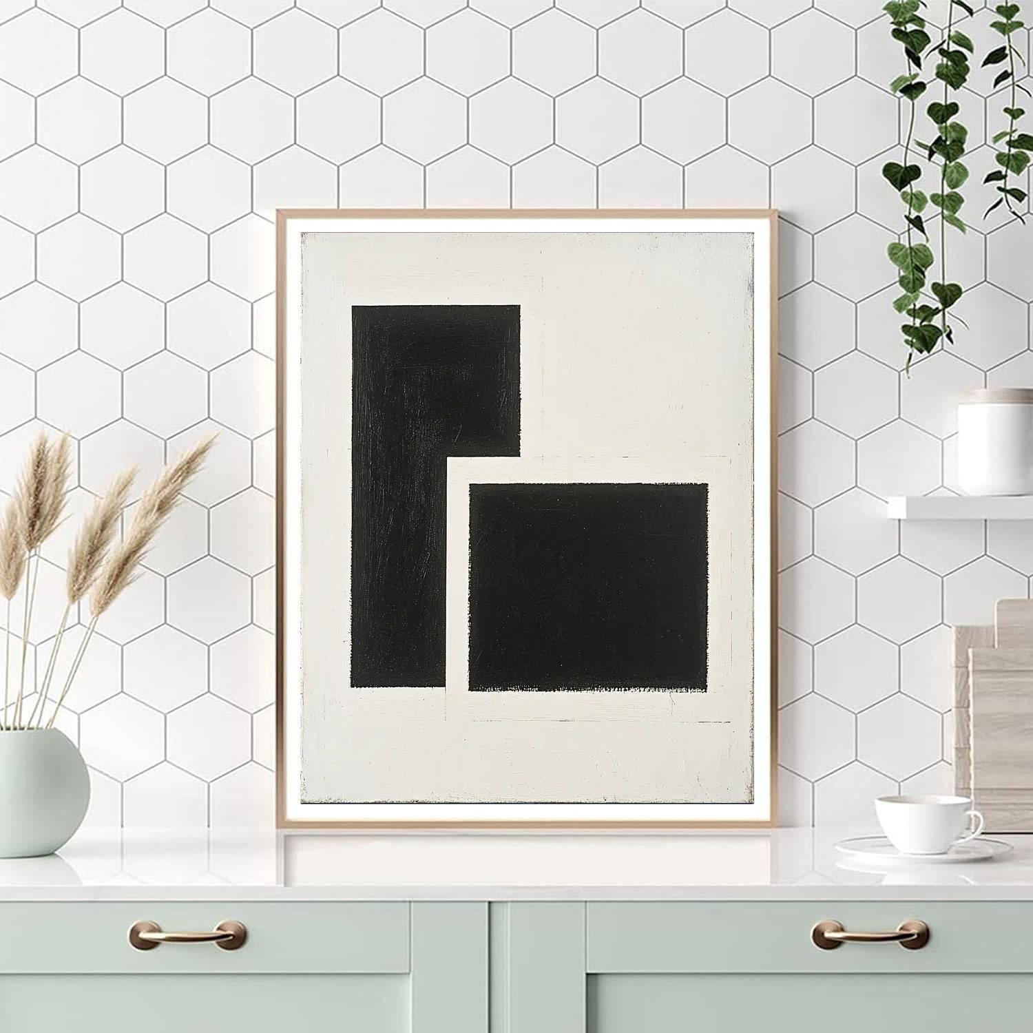 Kazimir Malevich Inspired Essence Of Form  Painting Number Kit