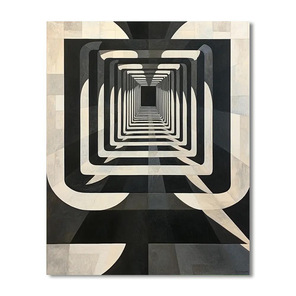 M.C. Escher Inspired Chronicles Of Symmetry  Numbered Painting Kits