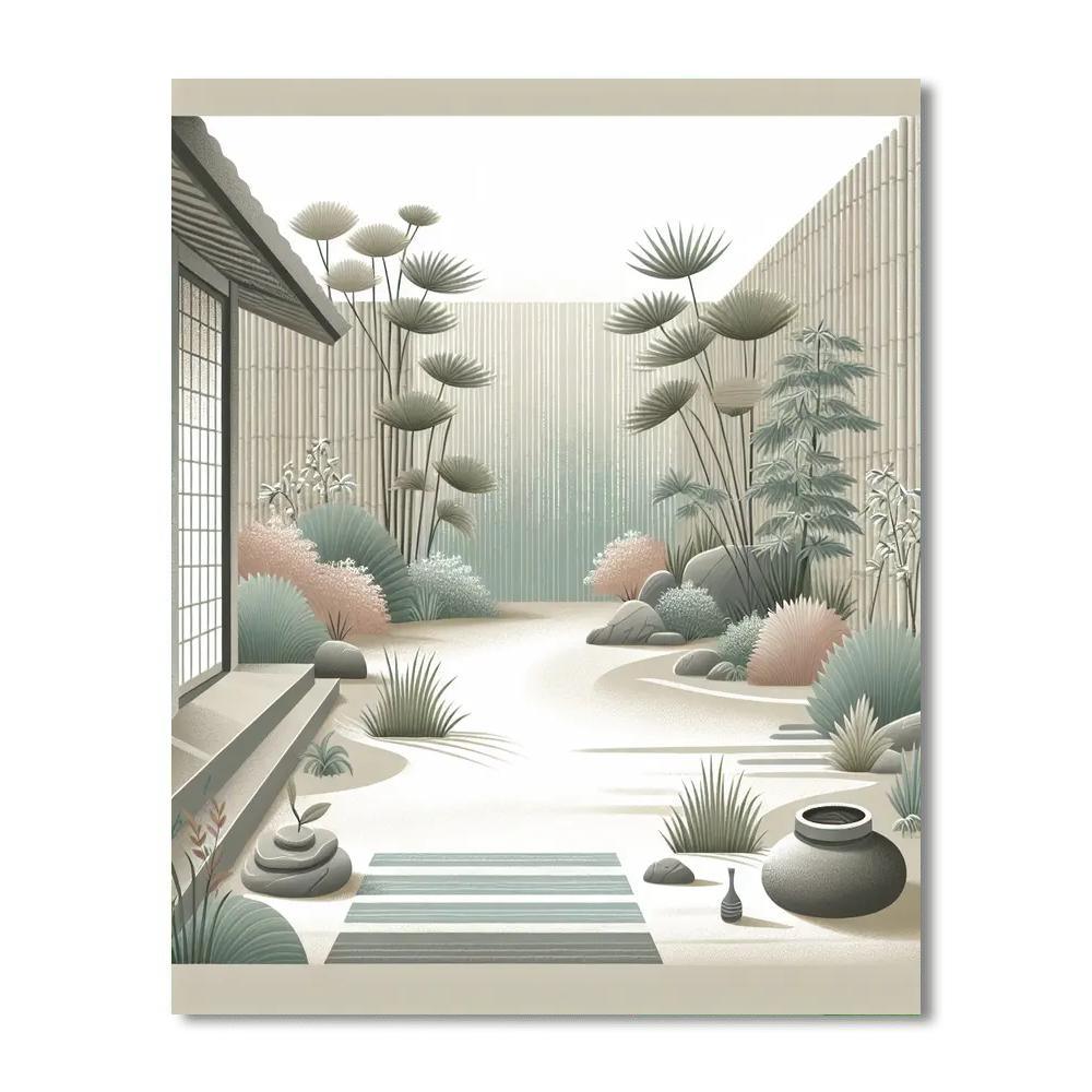 Japan's Tranquil Zen Painting By Numbers Kit