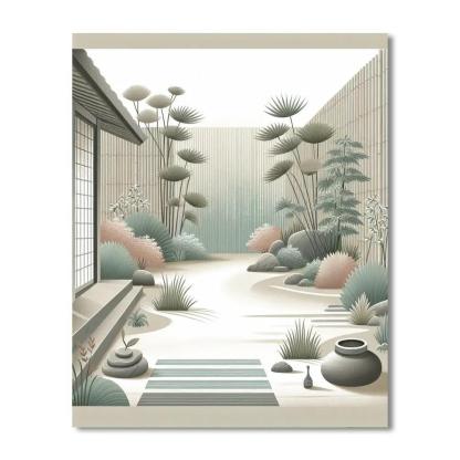 Japan's Tranquil Zen Painting By Numbers Kit