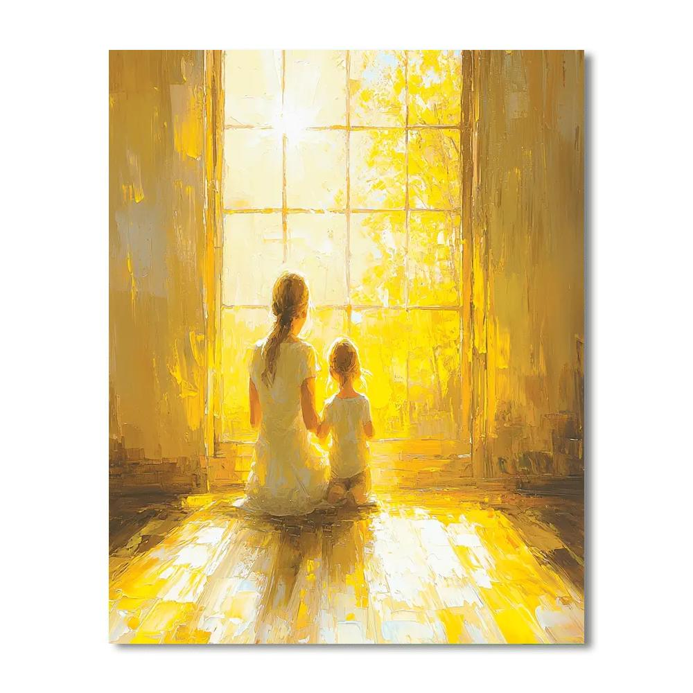 Rays Of Motherly Love Paint By Number