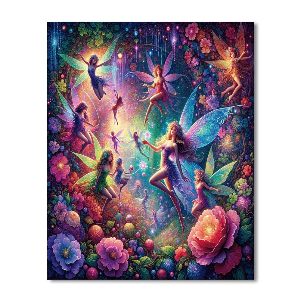 Fantastical Fairy Realm Paint By Number