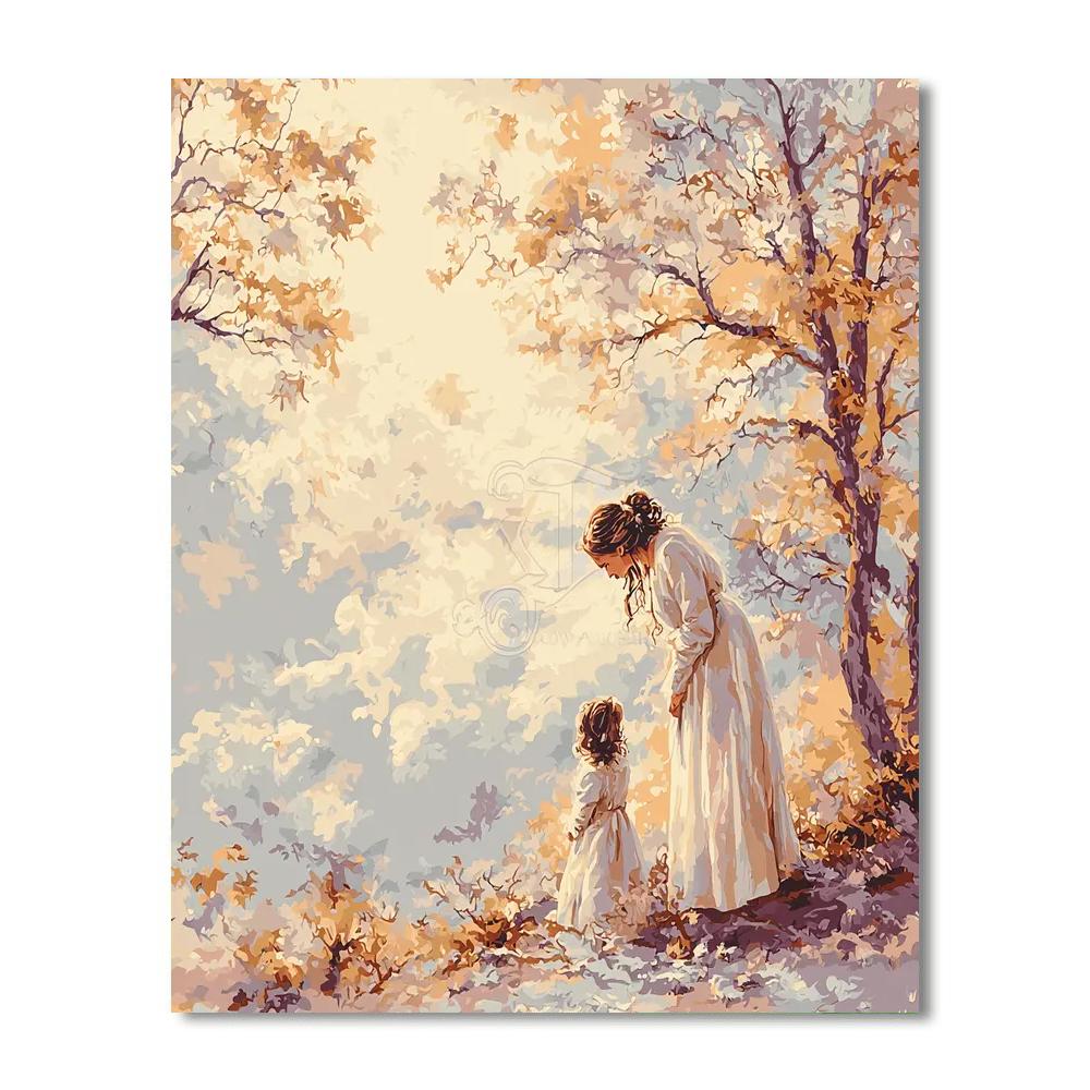 Heartfelt Whispers Number Painting