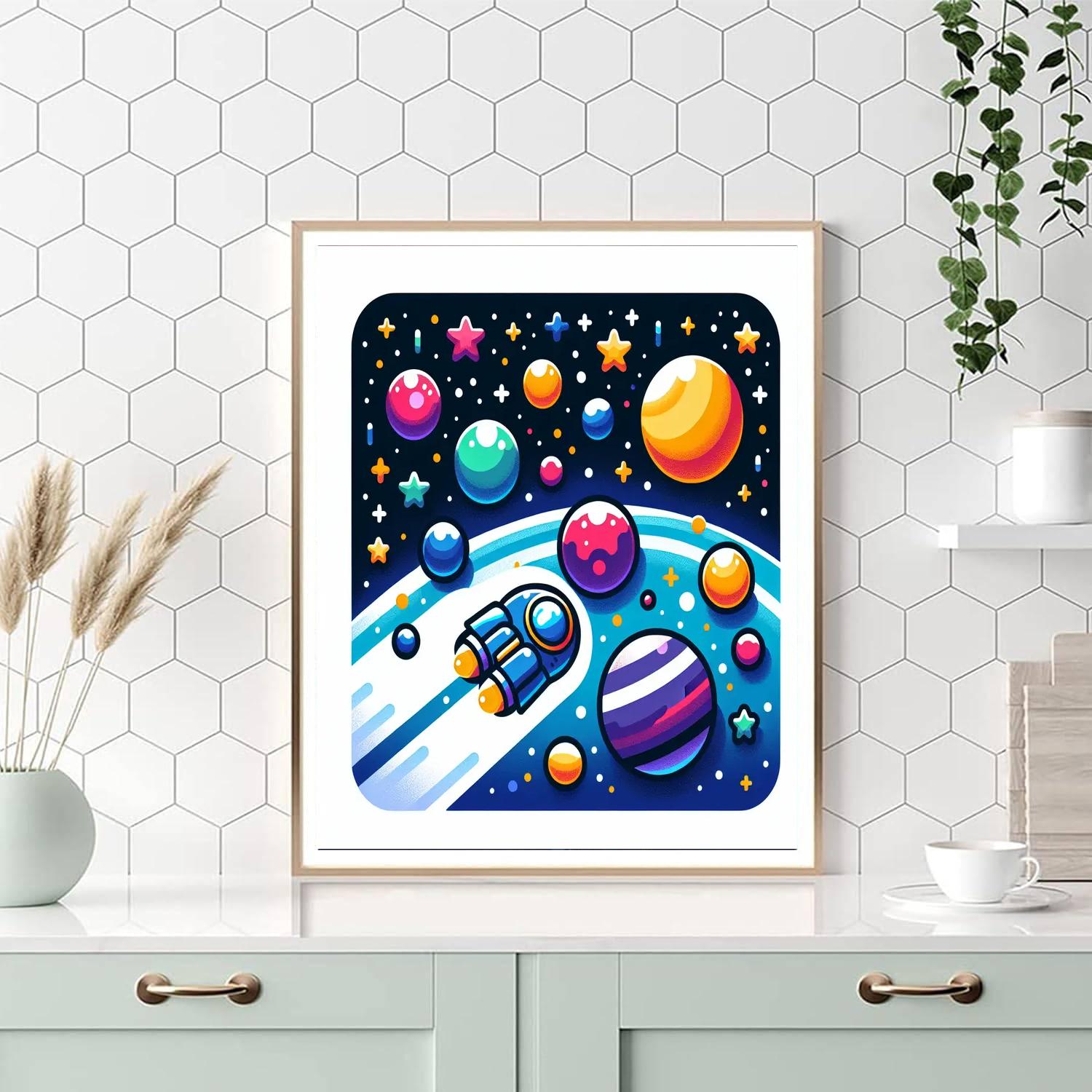 Adventure Galaxy Painting Number Kit