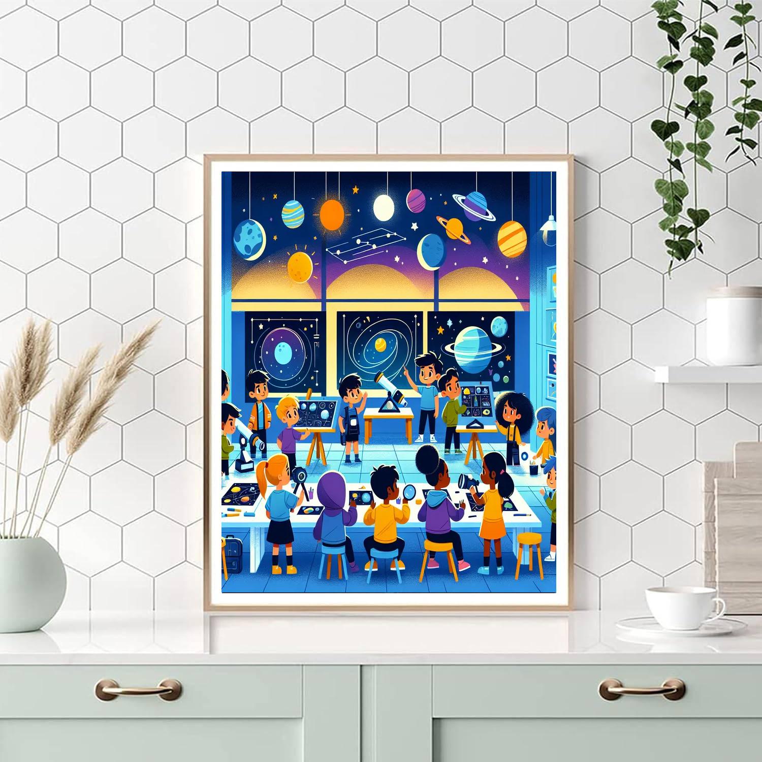 Astral Exploration Academy Paint By Number
