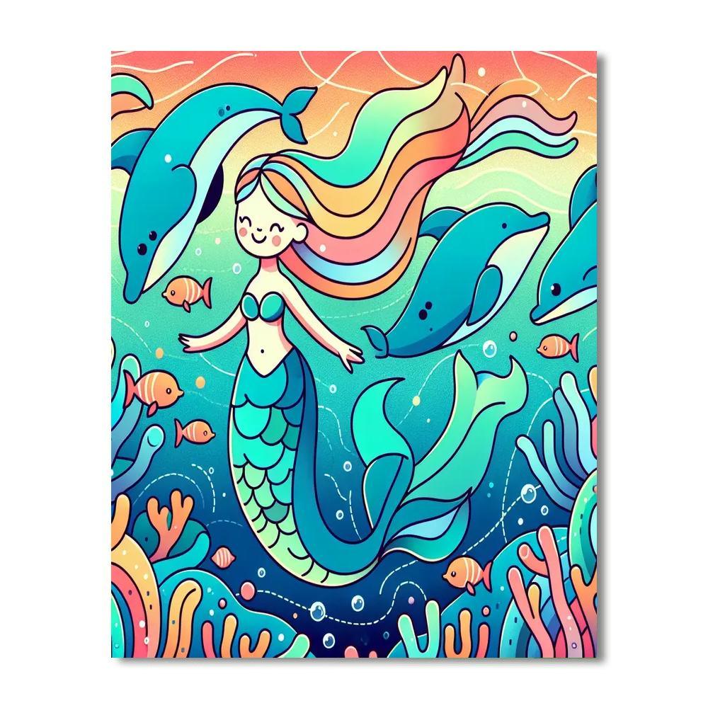 Magical Oceans Numbered Painting Kits