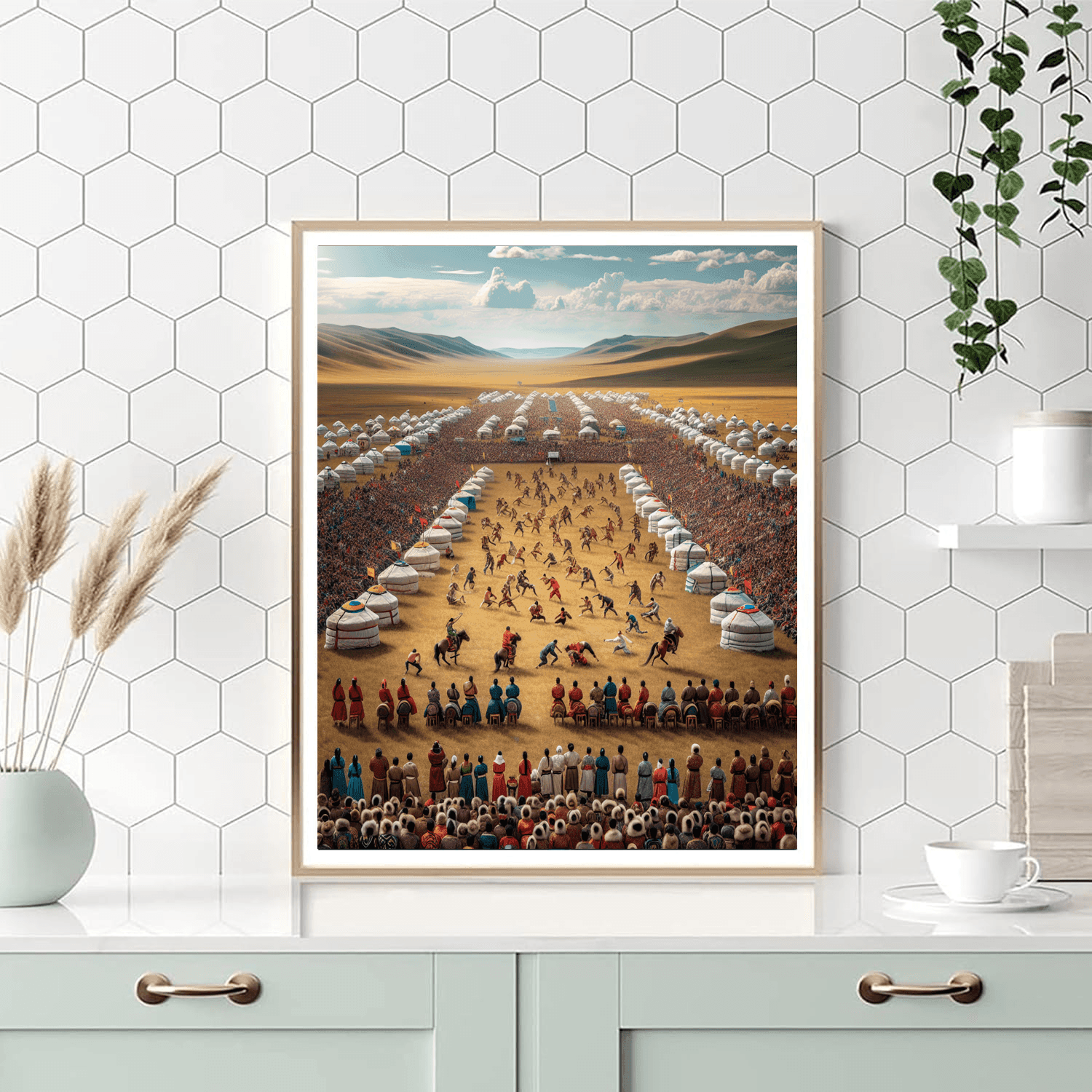 Nadaam Festival - Mongolia Paint By Number