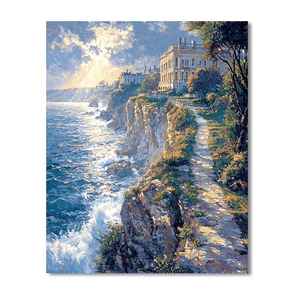 Cliff Walk Painting Number Kit