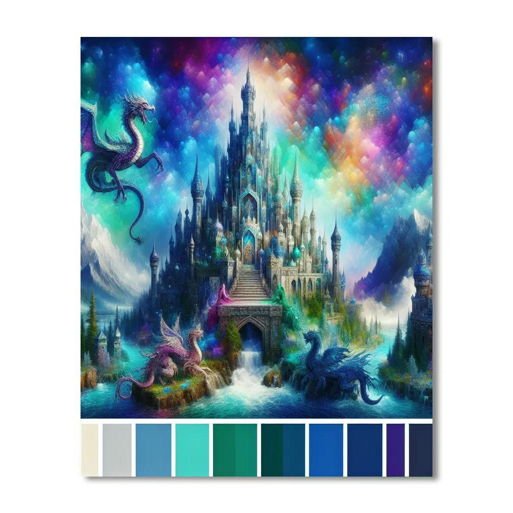Fantasy Kingdom Expedition Painting Number Kit