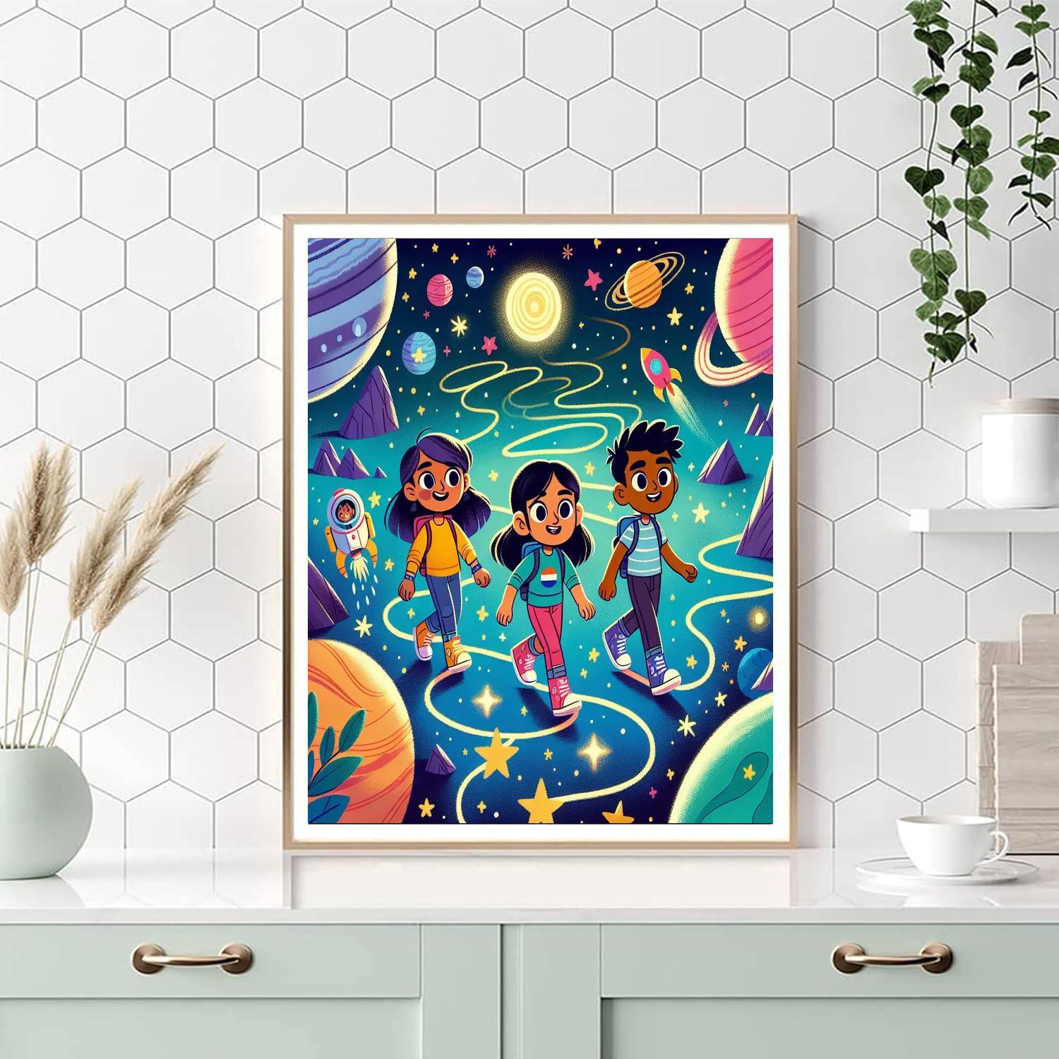 Stardust Adventure Painting By Numbers Kit