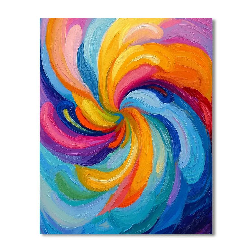 Edgar Degas Inspired Whirlwind Of Dreams  Paint By Numbers Art