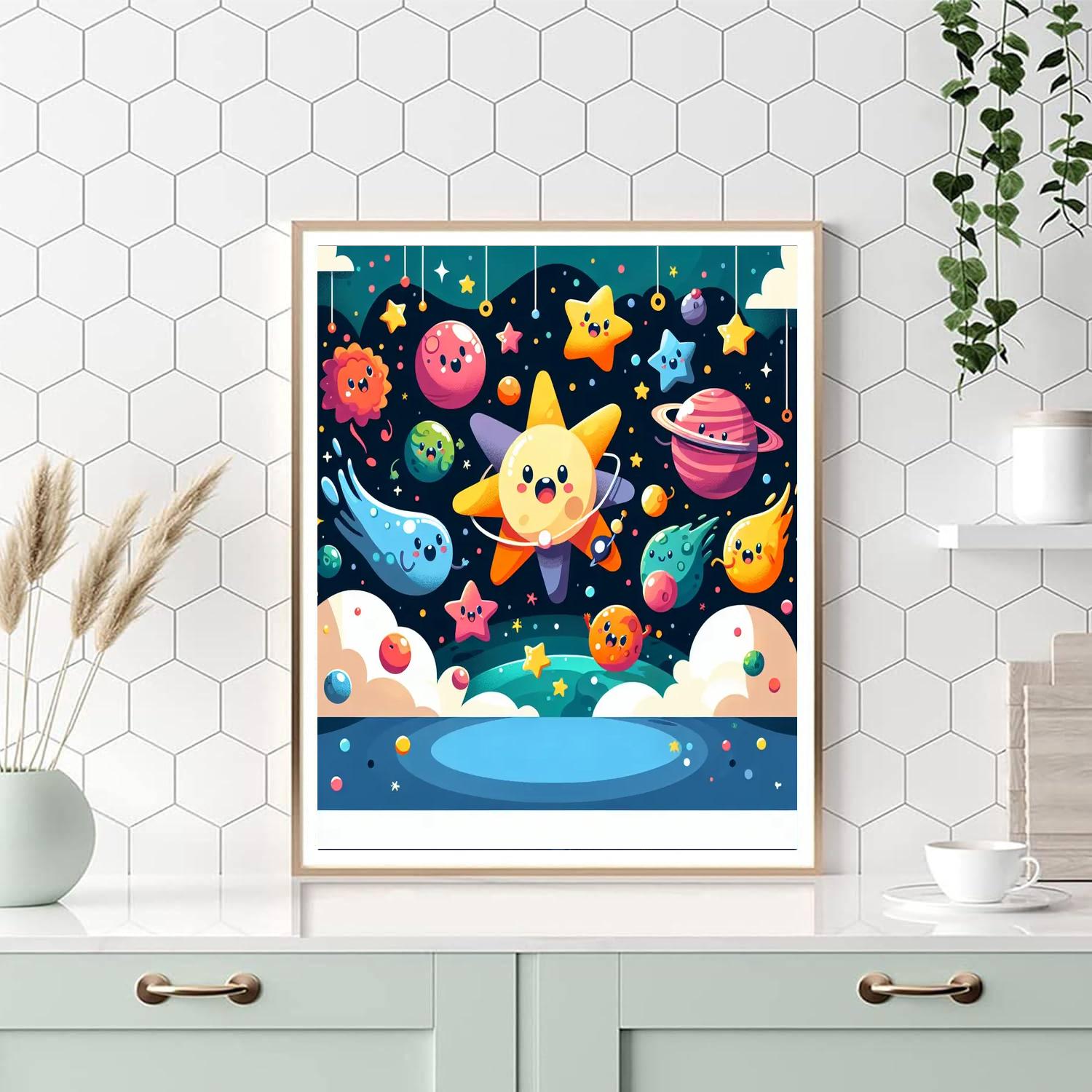 Celestial Celebration Numbered Painting Kits