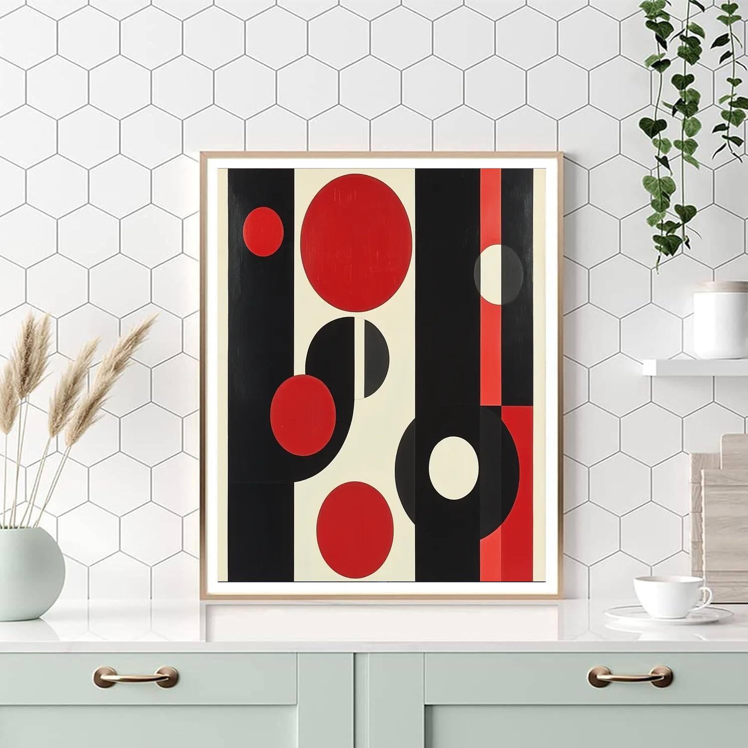 Kazimir Malevich Inspired Spatial Rhythm  Paint By Numbers