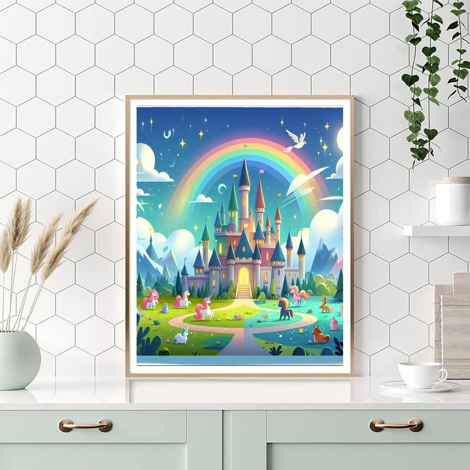Mystical Castle Journey Numbered Painting Kits